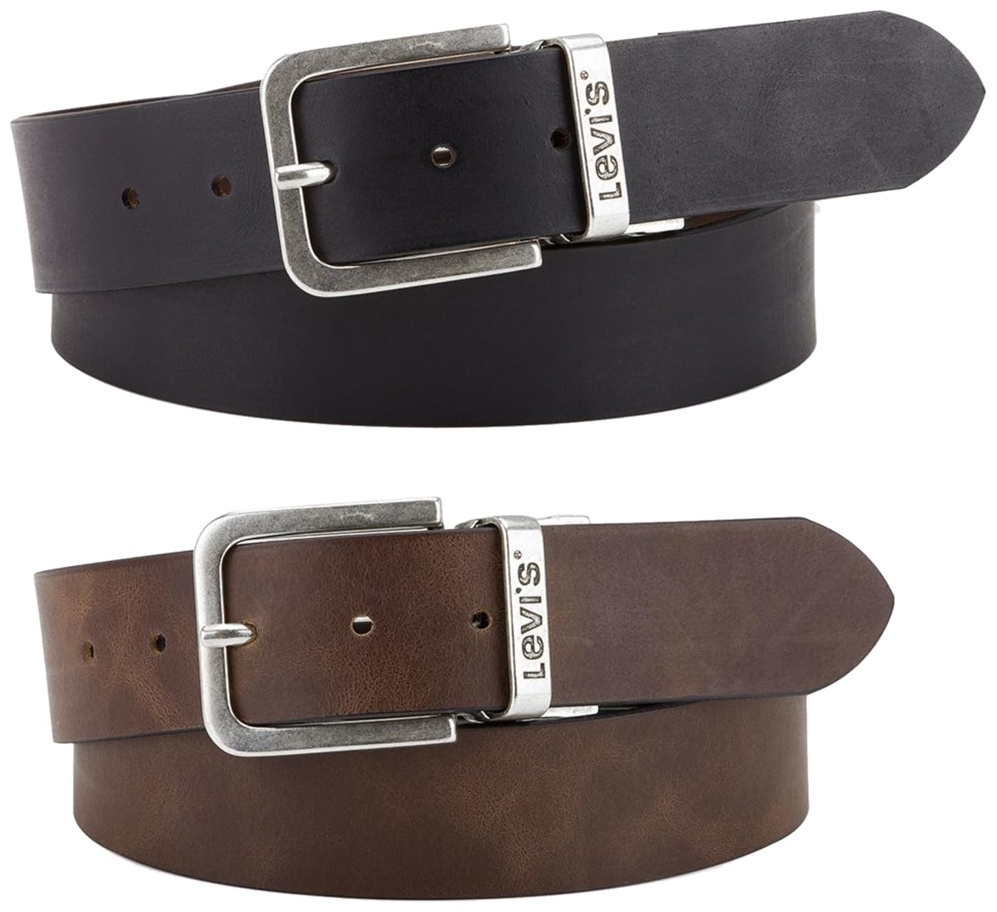 Levi's Genuine Leather Men's Belt - Classic Casual & Dress Wear - Adjustable Strap for Jeans, Pants & Suits | Perfect for Everyday Use, Office & Formal Occasions