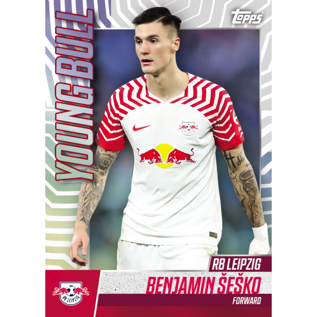 Topps 100% RB Leipzig 23/24 Soccer Trading Cards - Official Bundesliga Collectibles for Fans & Card Collectors - Perfect for Game Days, Trading & Display