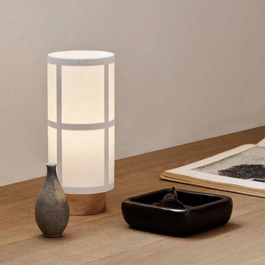 Hashira Portable Table Lamp - USB Rechargeable LED Night Light for Bedroom, Office & Travel - Dimmable & Touch Control - Perfect for Reading, Studying & Relaxation