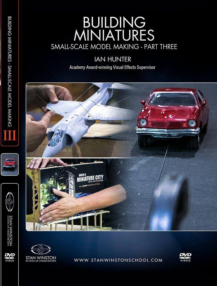 Stan Winston Studio Building Miniatures Small Scale Model Making DVD - Professional Miniature Model Crafting Tutorial for Artists & Hobbyists - Perfect for DIY Projects, Film Props & Collectible Displays