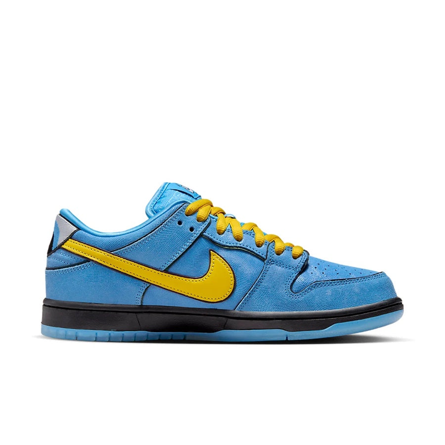 Nike SB Dunk Low PS Powerpuff Girls Bubbles Sneakers - Blue Chill/Deep Royal/Active Pink - Kids Basketball Shoes for Casual Wear & Skateboarding