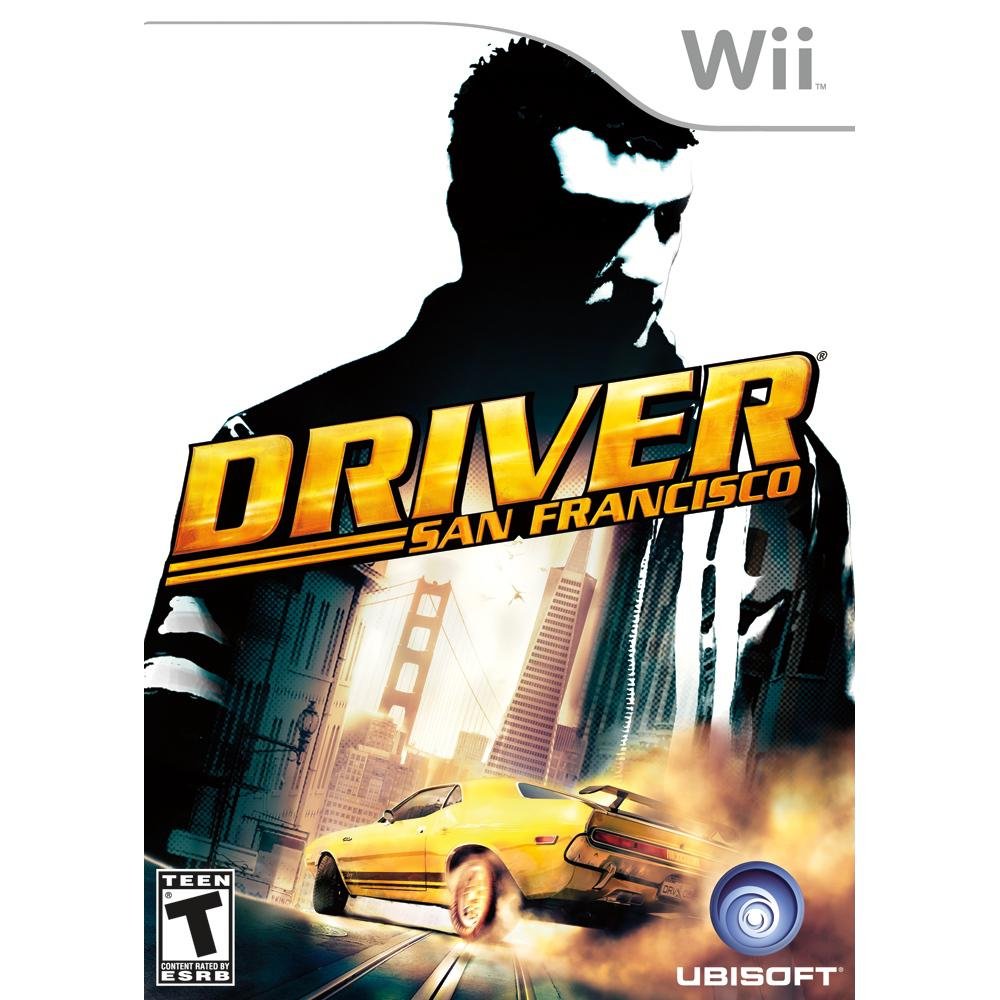 Driver San Francisco - Nintendo Wii Game - Open-World Racing Adventure for Family & Friends Game Night