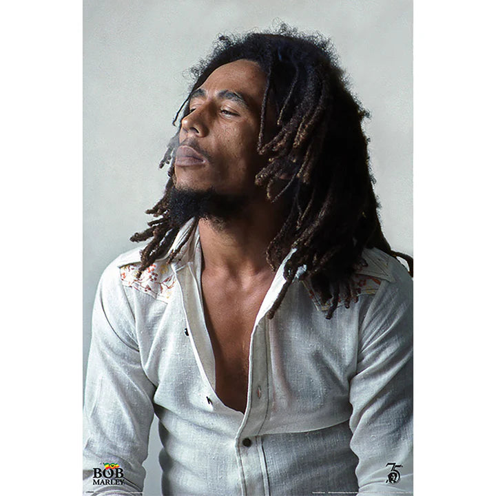Bob Marley Redemption Maxi Poster - Vintage Reggae Music Wall Art for Home, Office & Bar Decor - Perfect for Music Lovers & Jamaican Culture Enthusiasts