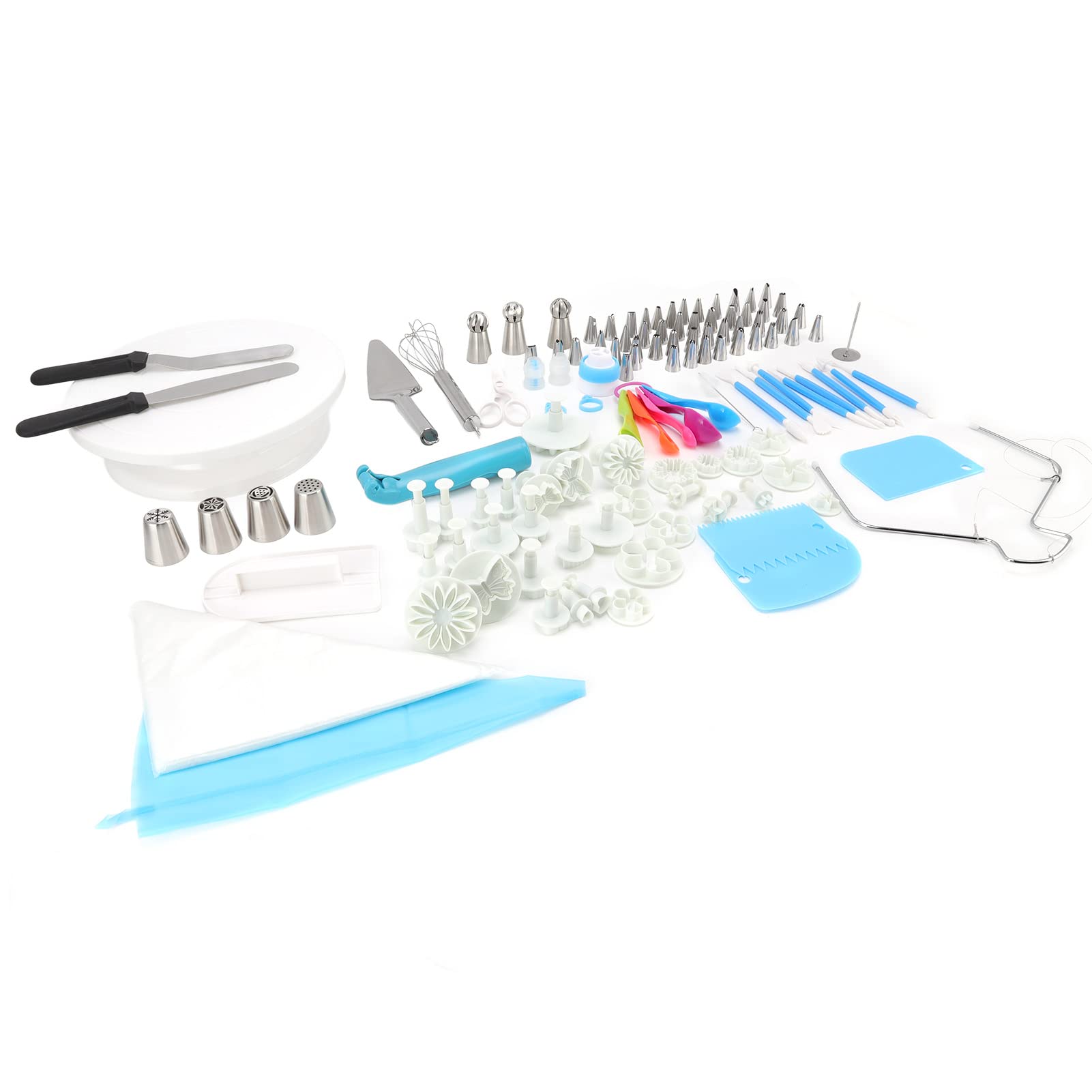 Premium Cake Turntable - Heavy Duty Baking Tools for Cake Decorating | Durable Cake Decorating Supplies for Home Bakers & Professional Use | Perfect for Birthday Cakes, Wedding Cakes & Dessert Making