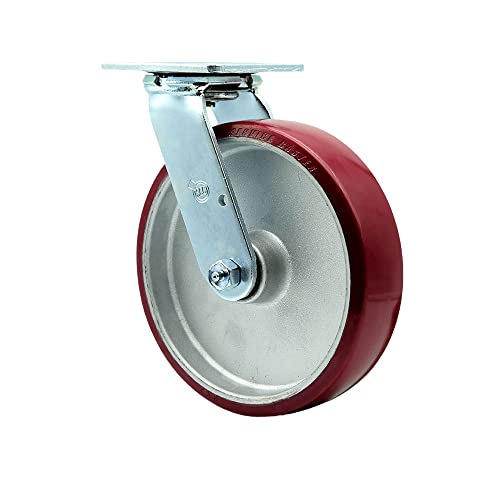 Swivel - No Brake - Maroon
