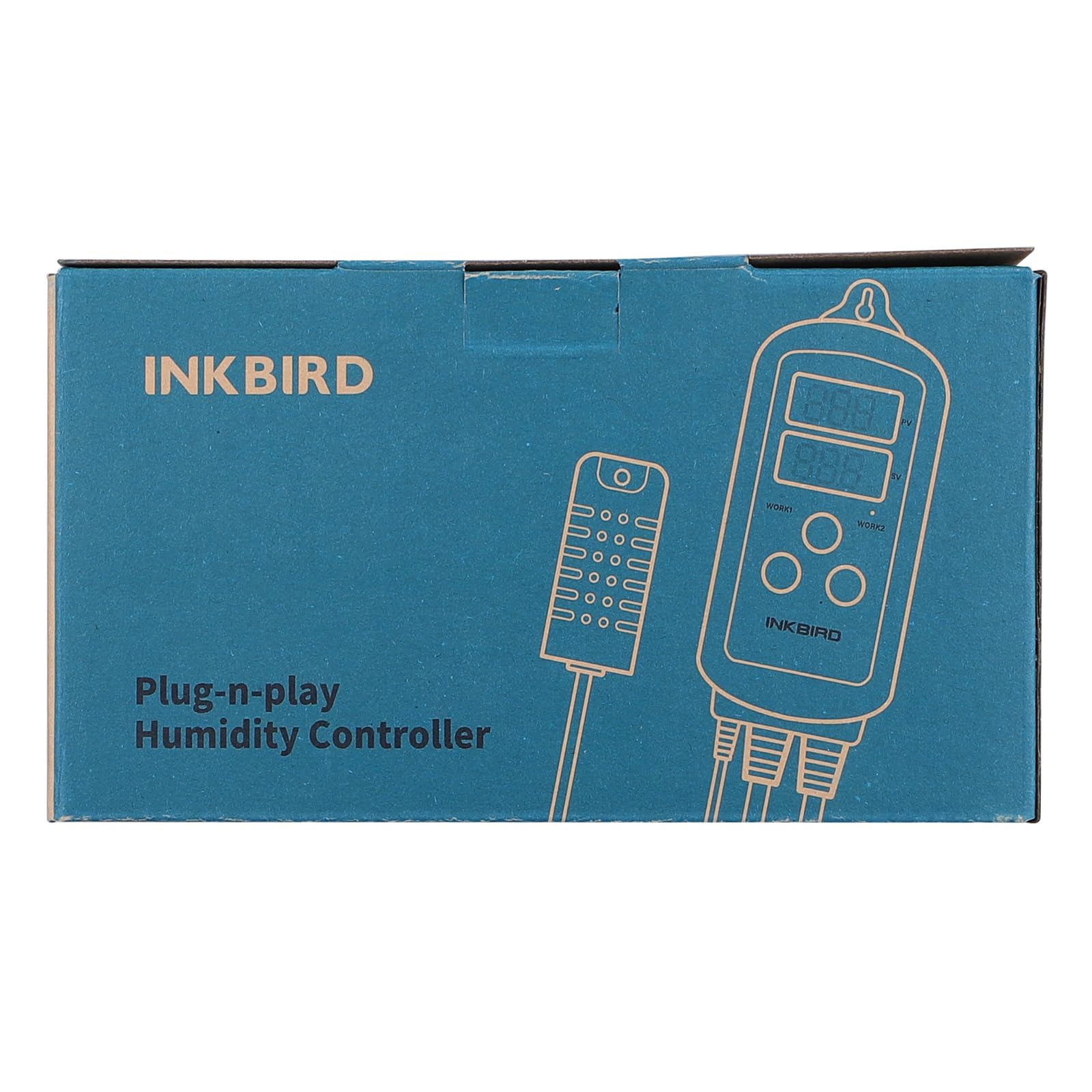Inkbird IHC-200 Dual Relay Digital Humidity Controller & Humidistat for Humidifiers & Dehumidifiers - Precise Climate Control for Greenhouses, Grow Tents, and Home Comfort