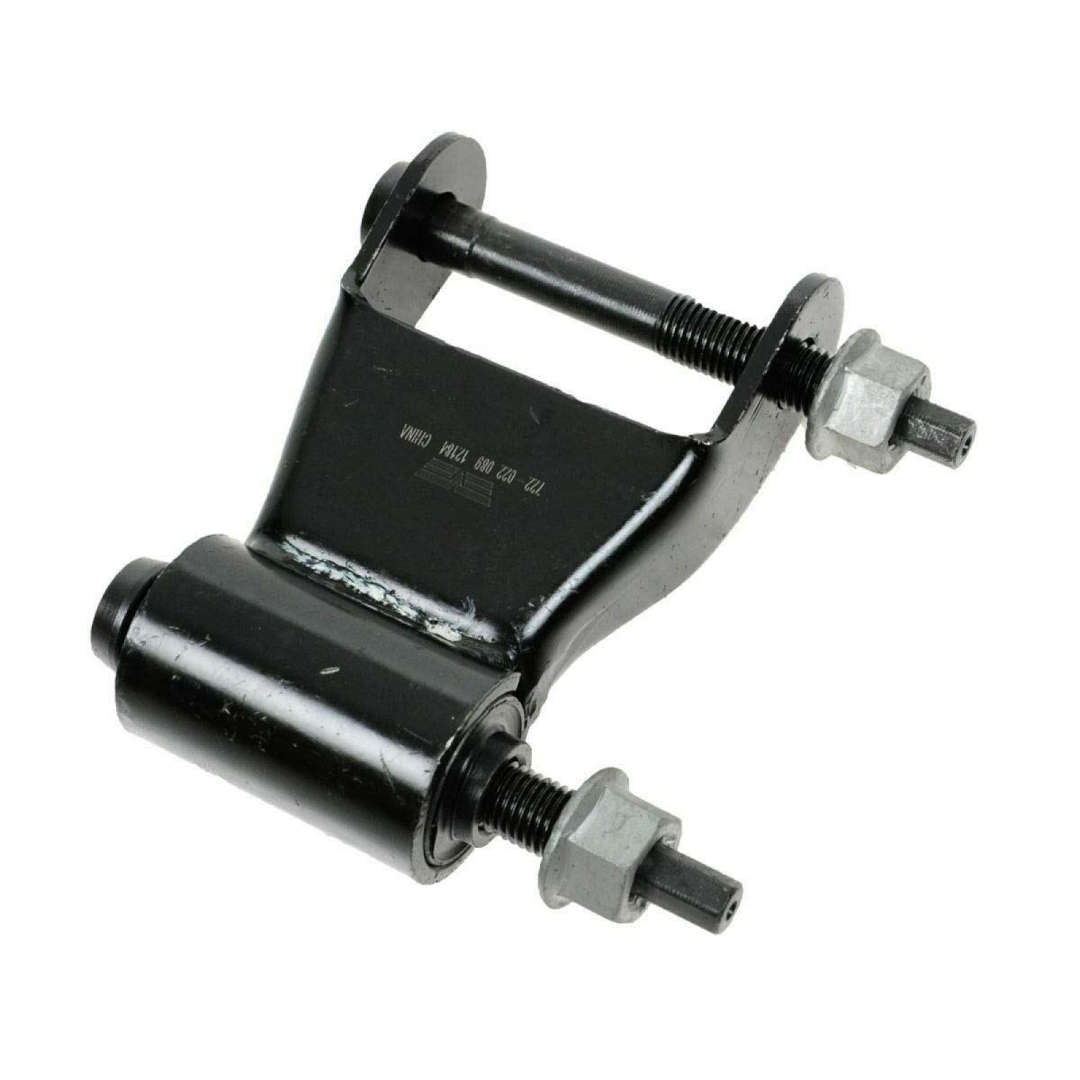 Mechanics Choice Replacement Rear Leaf Spring Shackle Kit - Left & Right Pair for 1994-2002 Dodge Ram 2500/3500 with 3