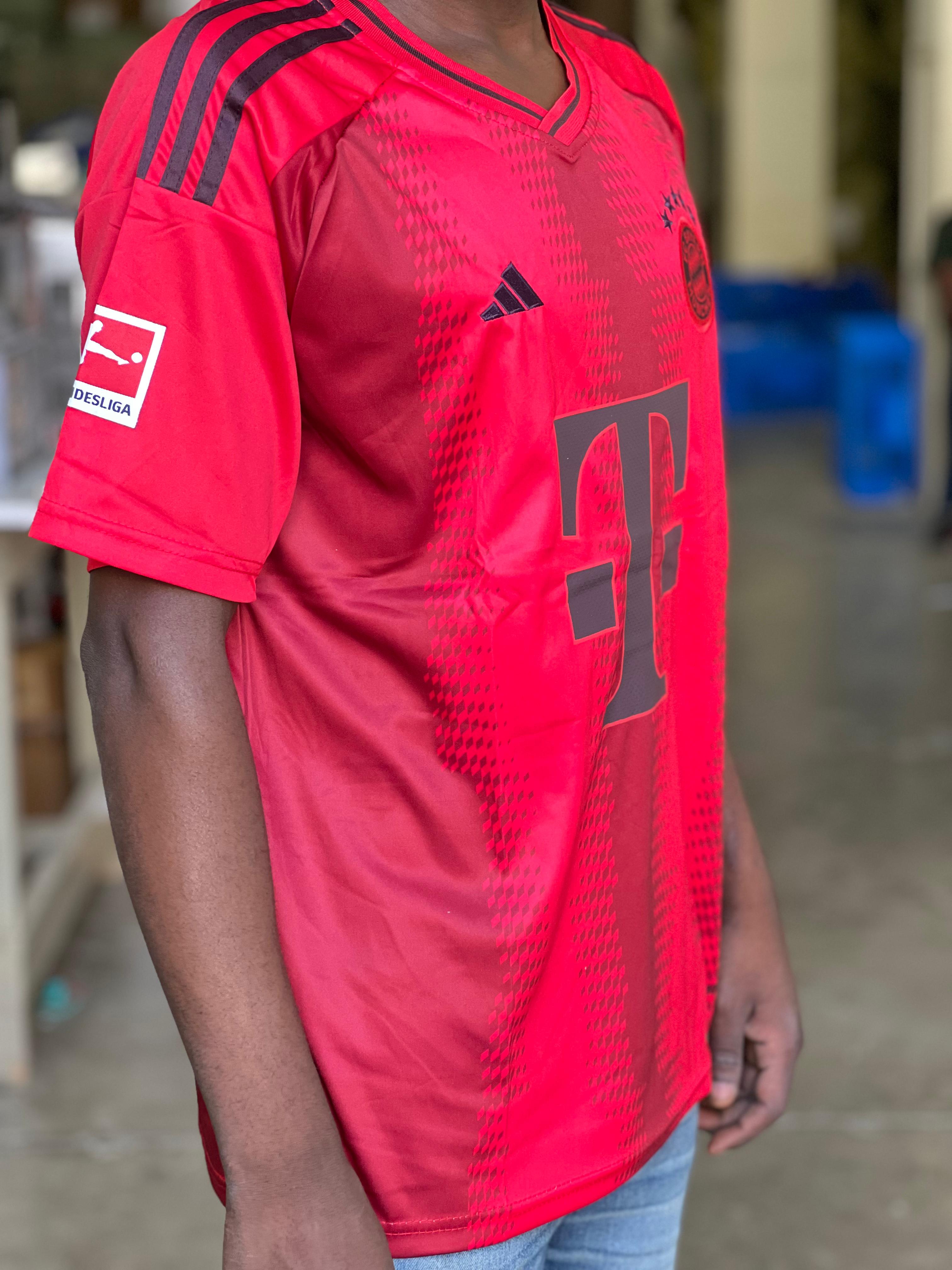 Official Bayern Munich 2023-24 Home Jersey - Authentic Player Version Soccer Shirt for Men - Perfect for Matches, Training & Fan Support