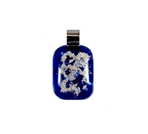 Memorial Glass Pendant with Cremation Ashes - Handmade Keepsake Jewelry for Loved Ones | Perfect for Remembrance, Funeral Gifts & Personalized Memorials
