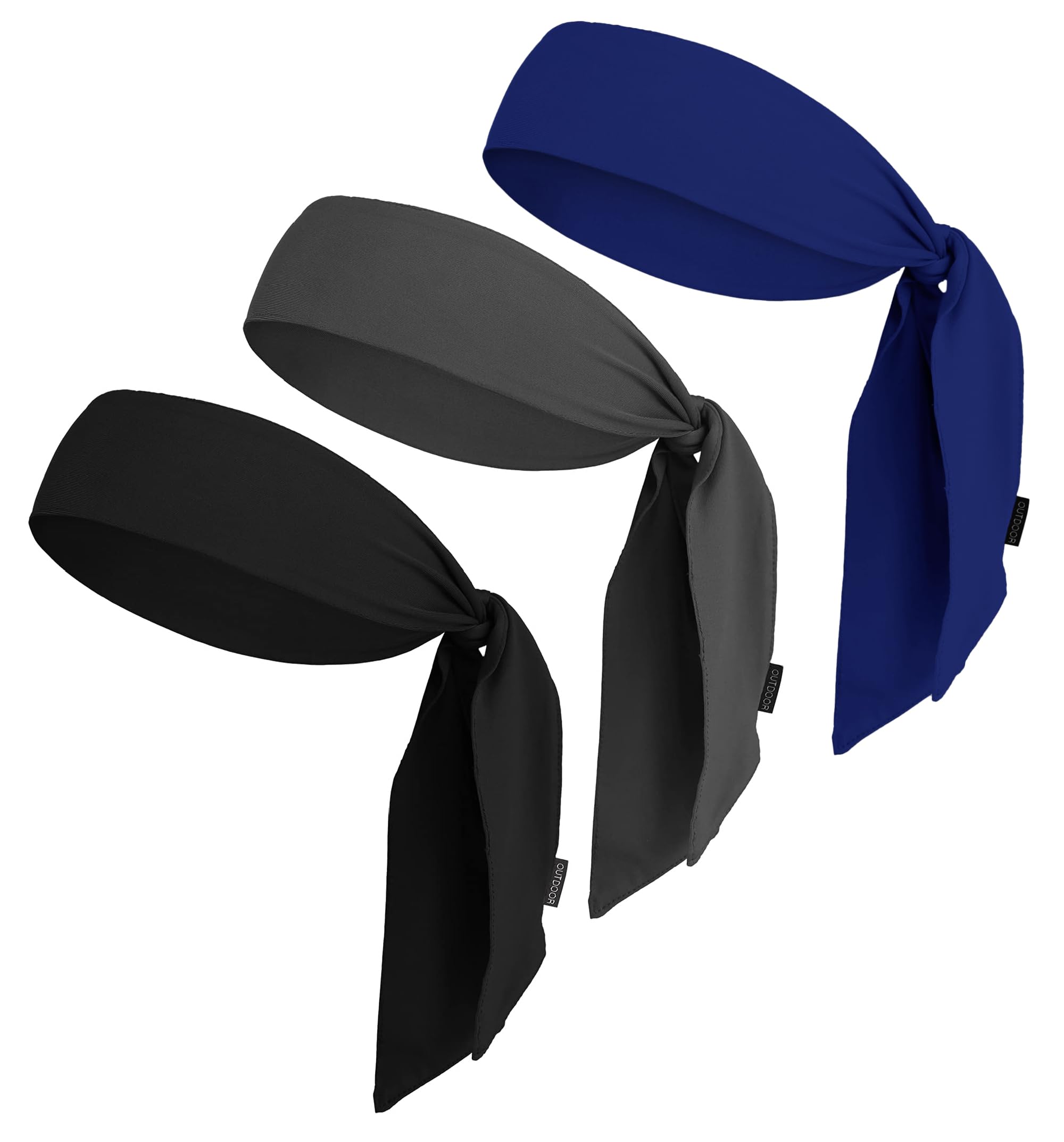 Karate Headbands for Women, Men & Kids - Ninja, Muay Thai, Softball, Basketball & Tennis Sweat-Wicking Athletic Headbands - Perfect for Sports Training, Martial Arts & Outdoor Activities
