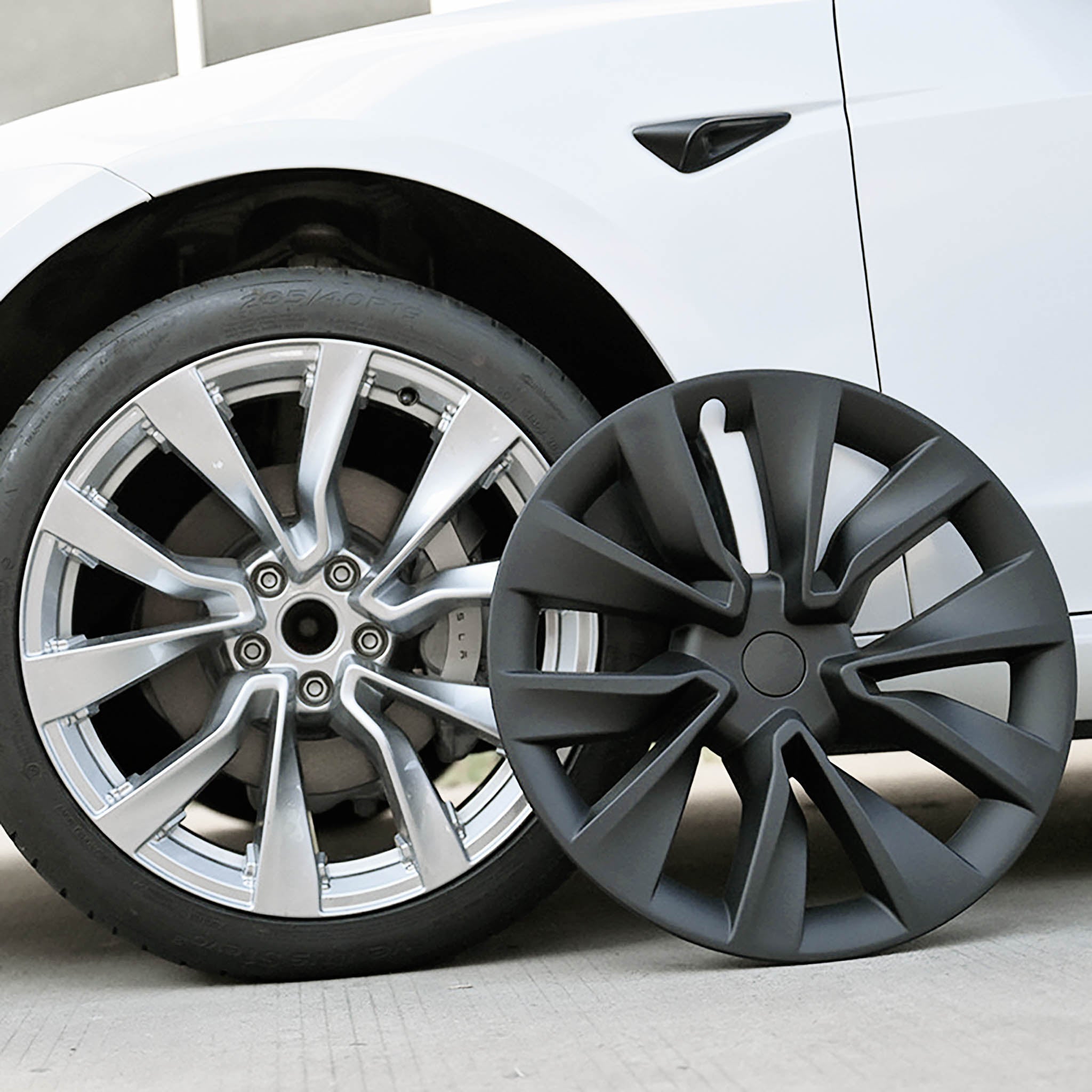 1 Pcs Tesla Model 3 Highland 19'' Nova Wheel Cover Replacement - Durable Hubcap for 2024 Tesla Model 3 - Perfect for Car Protection & Style Enhancement
