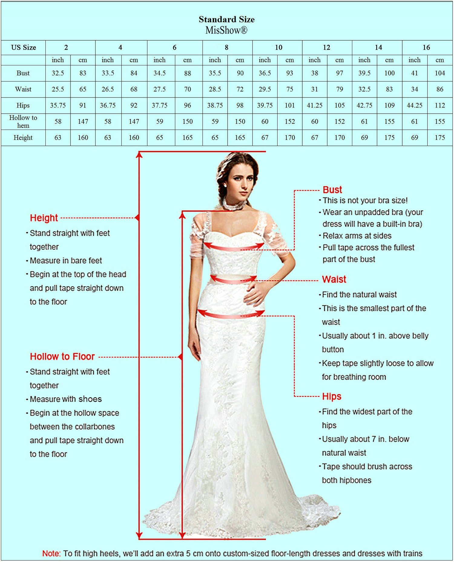 MisShow Women's Elegant Embroidery Lace Mermaid Evening Gown - Formal Prom Dresses for Special Occasions - Perfect for Weddings, Galas and Black Tie Events