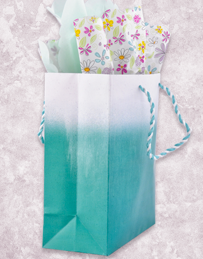 Premium Teal Color Mist Gift Bags - Elegant Party Favor Bags for Weddings, Baby Showers & Birthday Celebrations