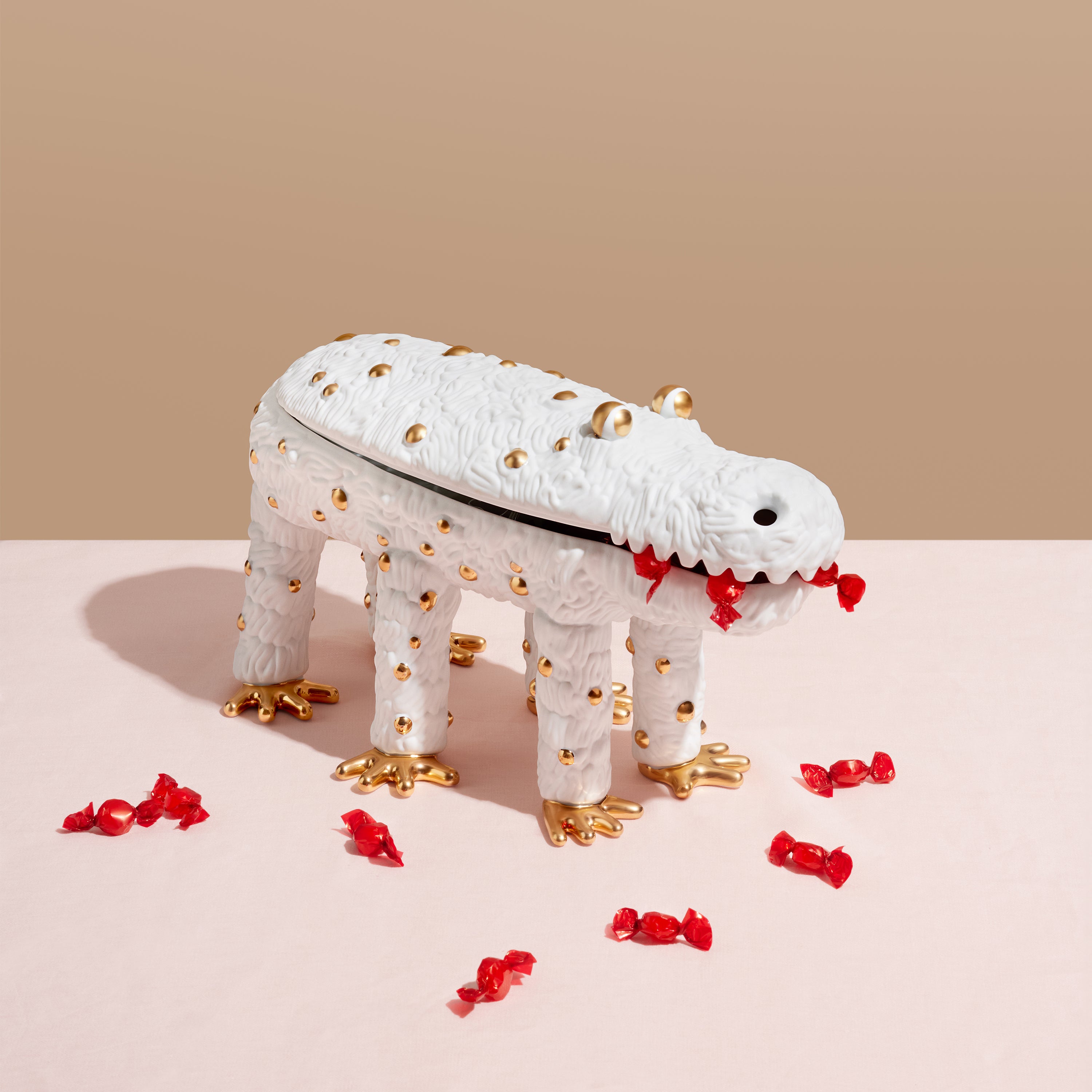 Haas Pedro the Croc Box - Limited Edition Collectible (Only 250 Made) - Perfect for Home Decor, Gift Giving & Crocodile Lover Collections