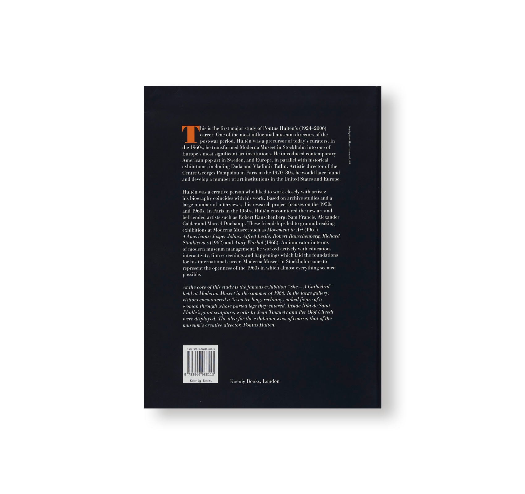 Pontus Hultén: SHE, A Cathedral & Moderna Museet - Art Book by Pontus Hultén | Modern Art History, Museum Studies | Perfect for Art Collectors and Students
