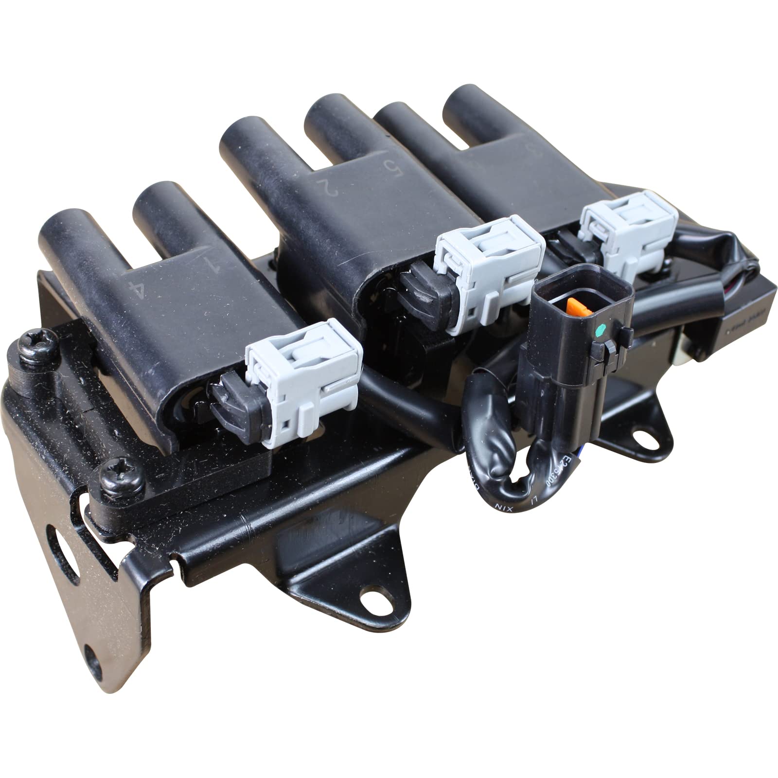 Premium Ignition Coil Pack Compatible with 2001-2007 Hyundai Santa Fe & Tiburon - OEM Fit C357 - High Performance Replacement Part for Smoother Engine Operation & Better Fuel Efficiency