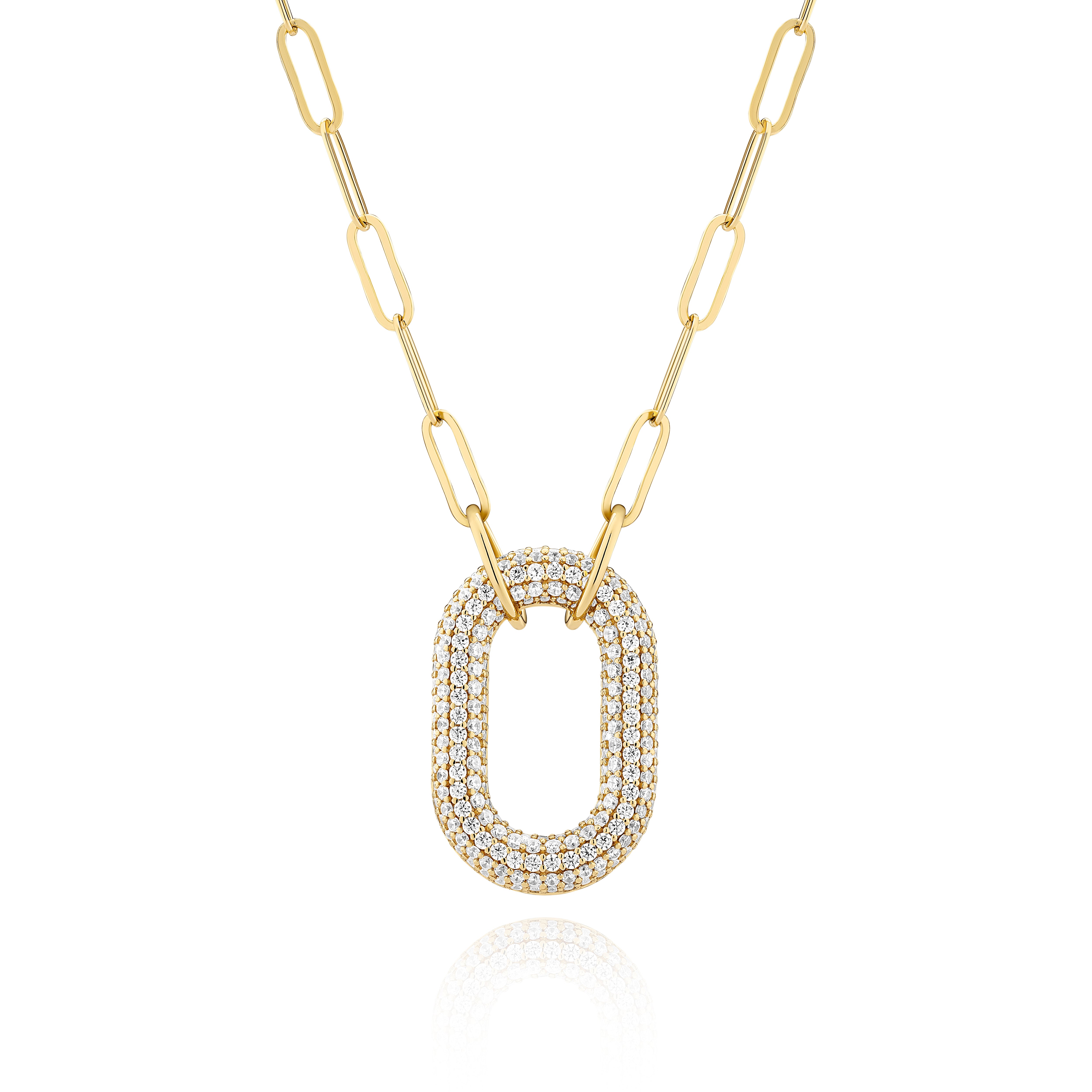 CAPRI UNO NECKLACE - Elegant Gold Plated Chain Necklace for Women | Perfect for Everyday Wear, Date Nights & Special Occasions