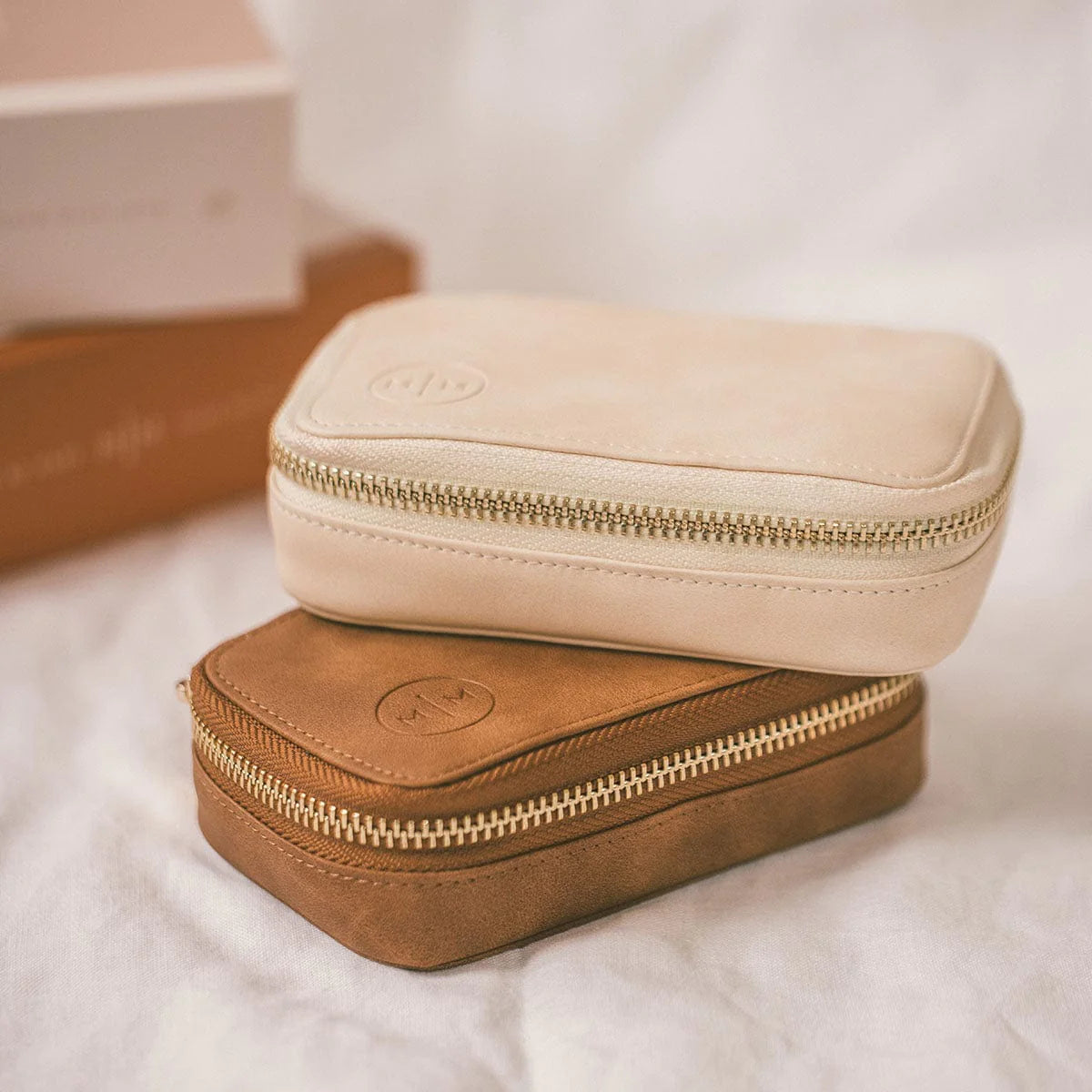 Elegant Jewelry Organizer Box - Premium Storage Case for Necklaces, Rings & Earrings - Perfect for Travel, Home & Gift Giving