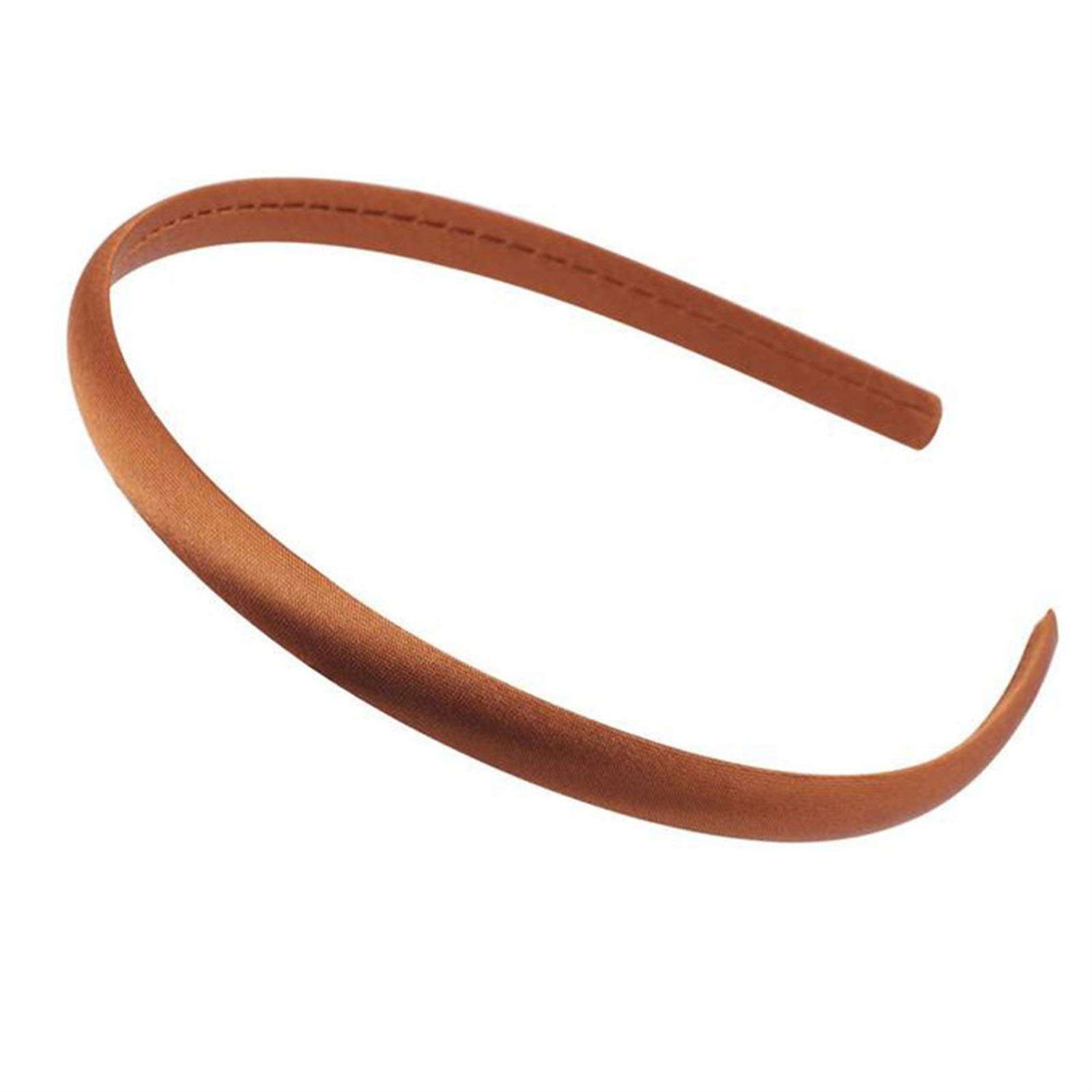 JIEERCUN Women's Fashion Hair Bands - Soft Plastic Headbands for Girls & Women, Dark Coffee Hair Accessories for Daily Wear, Workouts & Styling