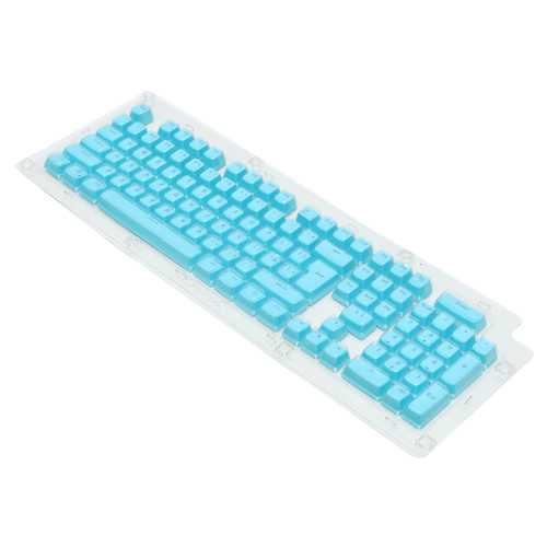 104 Key PBT Double Shot Keycap Set - ANSI & ISO Layout for Mechanical Keyboards - Durable & Anti-Fade for Gaming, Typing & Office Use