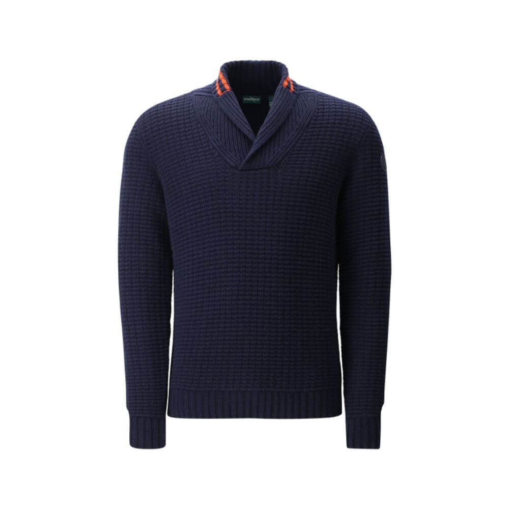 NUNEZ Men's Merino Tech Wool Sweater - Lightweight, Breathable & Odor-Resistant for Outdoor Hiking, Travel & Casual Wear