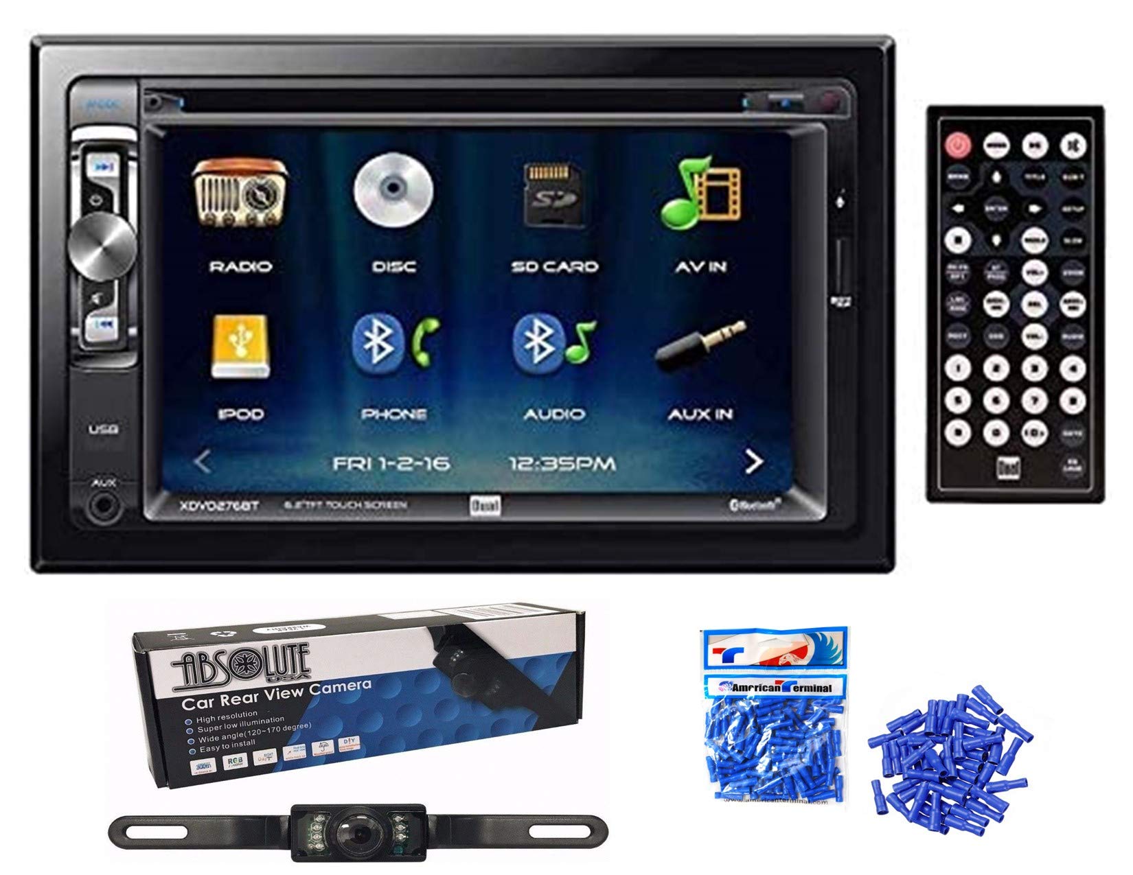 Dual Electronics XDVD276BT 6.2