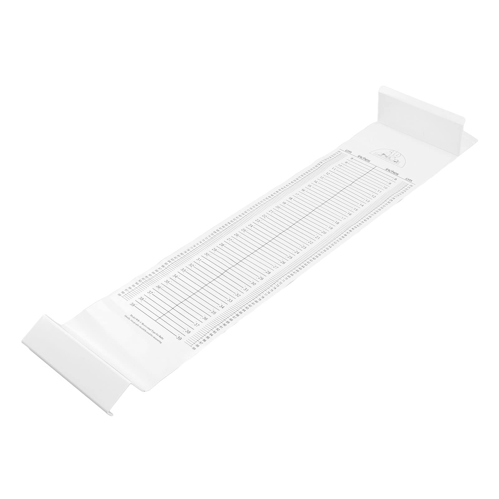 **Baby Growth Measuring Mat - Washable & Collapsible Infant Height Ruler for Nursery, Home - Perfect for Tracking Toddler Development (0-24 Months) - Ideal for Pediatric Checkups & Milestone Photos**