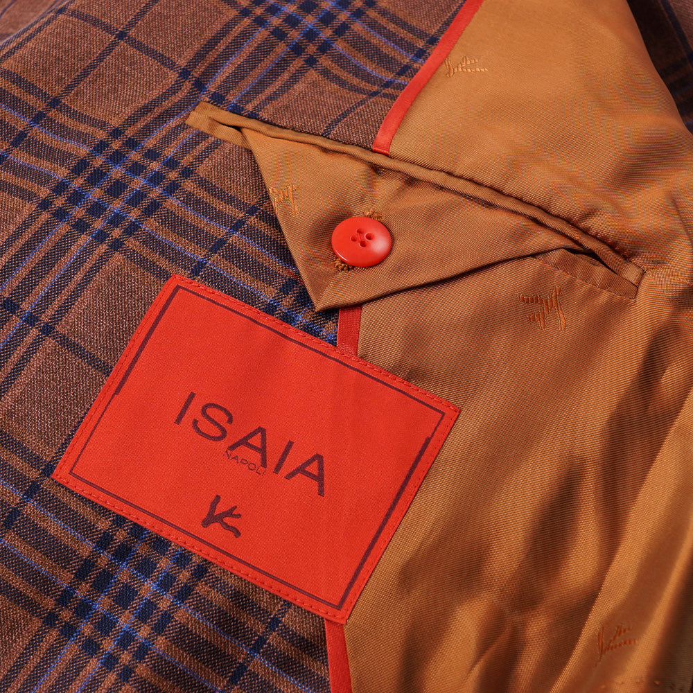 Isaia Super 140s Wool Sport Coat for Men | Premium Italian Tailored Blazer | Business, Wedding & Formal Occasions