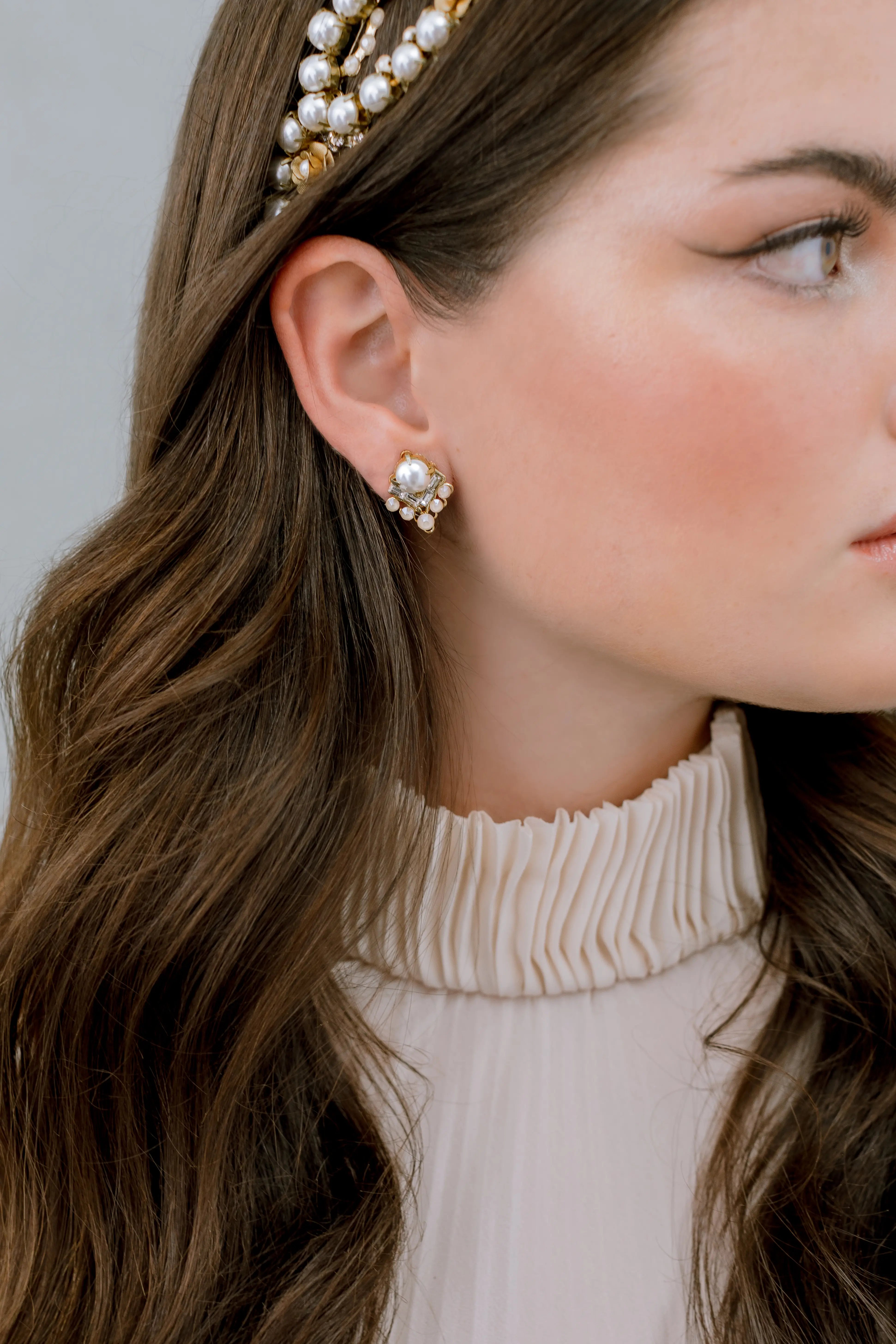 CAPUCINE Earrings for Women - Elegant French-Inspired Dangle Earrings for Party, Wedding & Everyday Wear | Hypoallergenic & Lightweight Fashion Jewelry