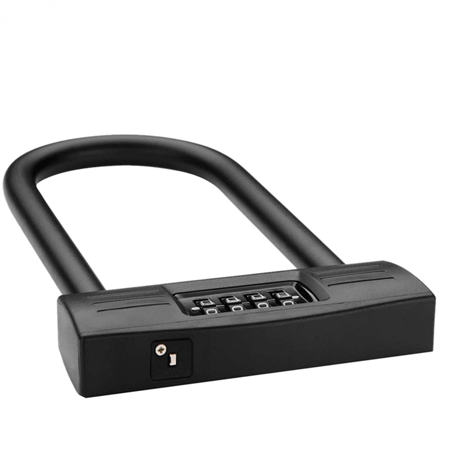 Heavy Duty Bicycle U Lock with Combination - Anti-Theft Bike Scooter Motorcycle Security Lock for Outdoor Cycling, Commuting & Parking (Black) | Perfect for Urban Commuters, Campus Security & Motorcycle Protection