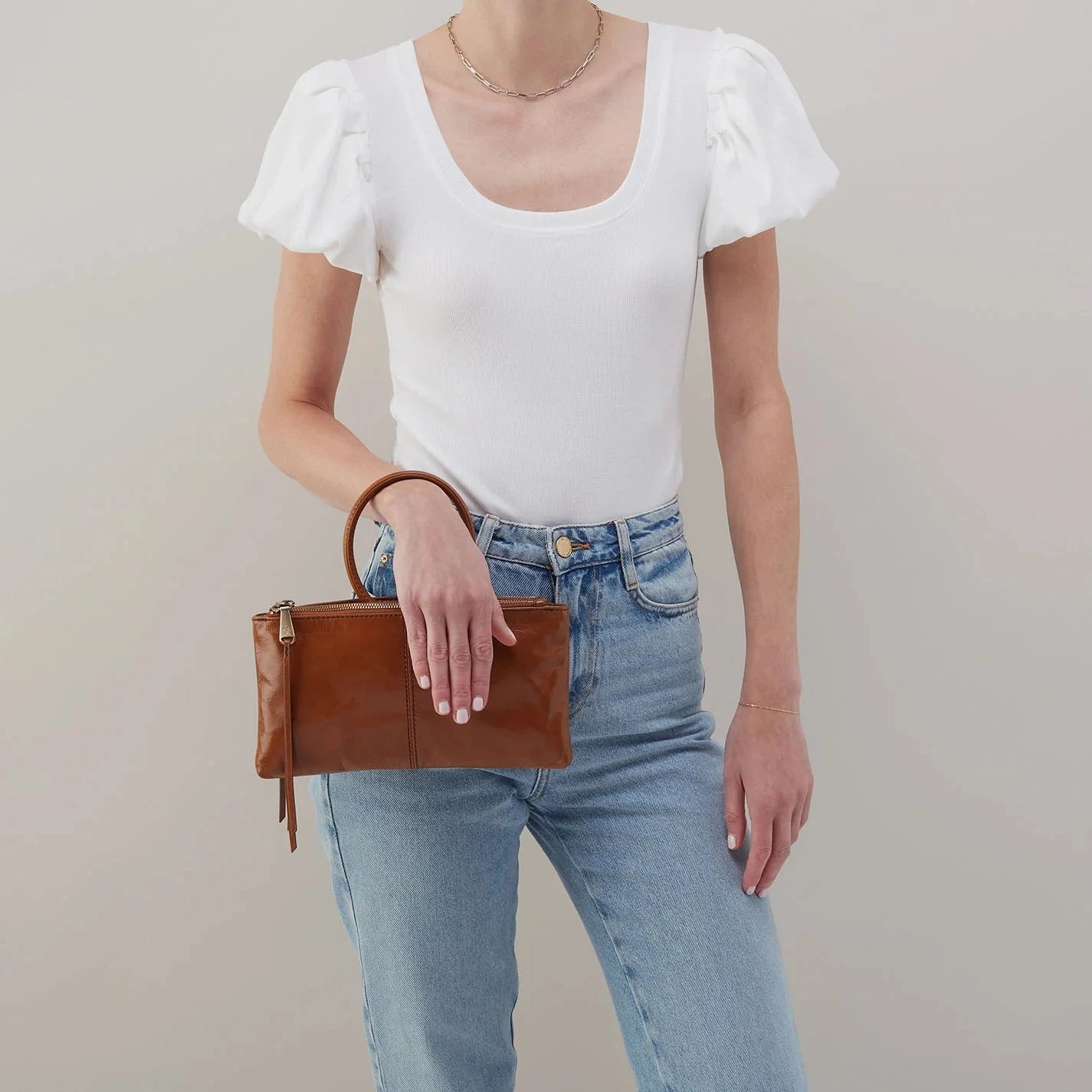 HOBO SABLE CROSSBODY BAG - Stylish Leather Shoulder Purse for Women, Fashionable Handbag with Adjustable Strap - Perfect for Work, Travel & Everyday Use