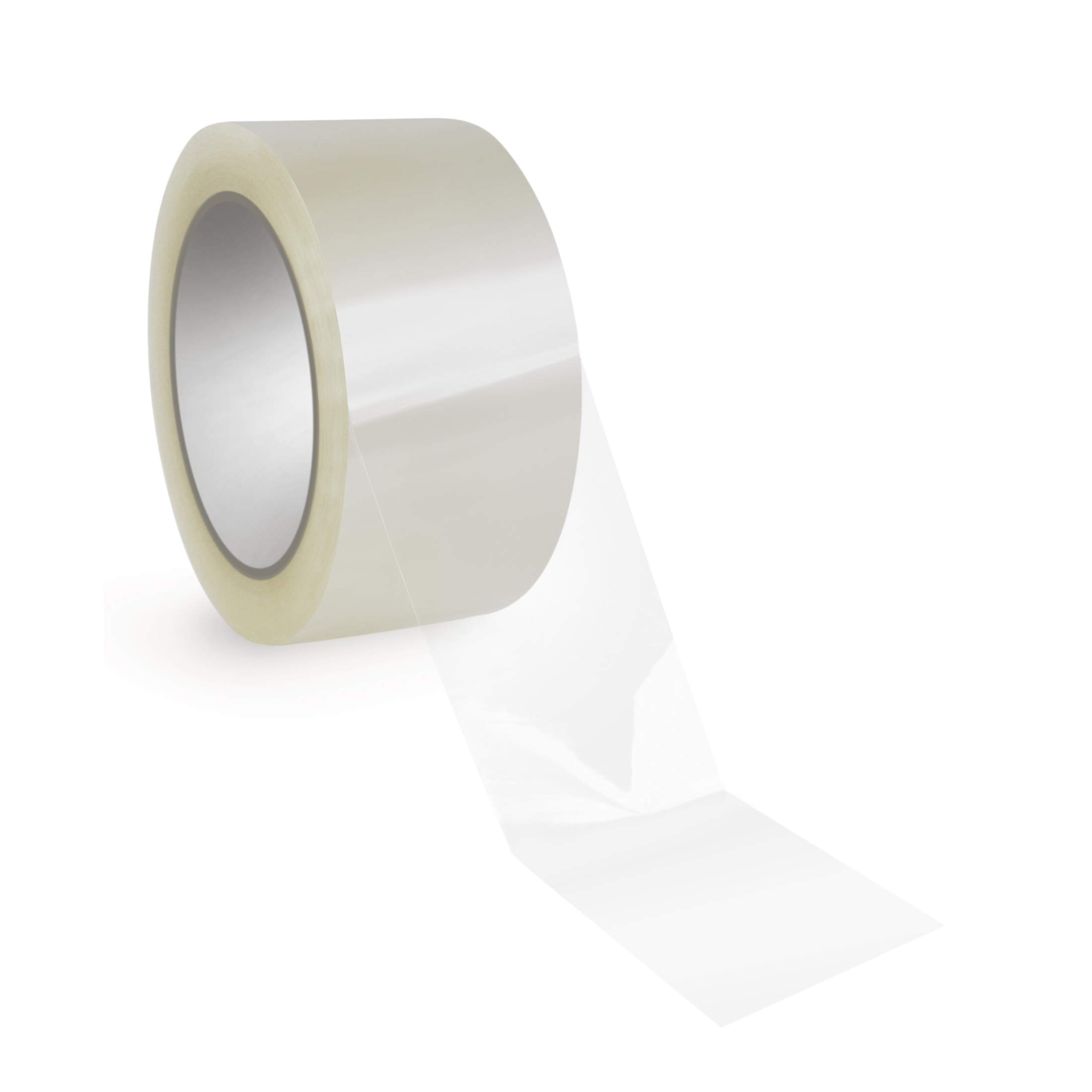 APQ 36 Rolls Carton Sealing Tape 2 Inch x 55 Yards, 2 Mil Thick 50 Micron Polypropylene Packing Tape with Strong Acrylic Adhesive - Weatherproof, Non-Yellowing for Shipping, Moving Boxes & Warehouse Use