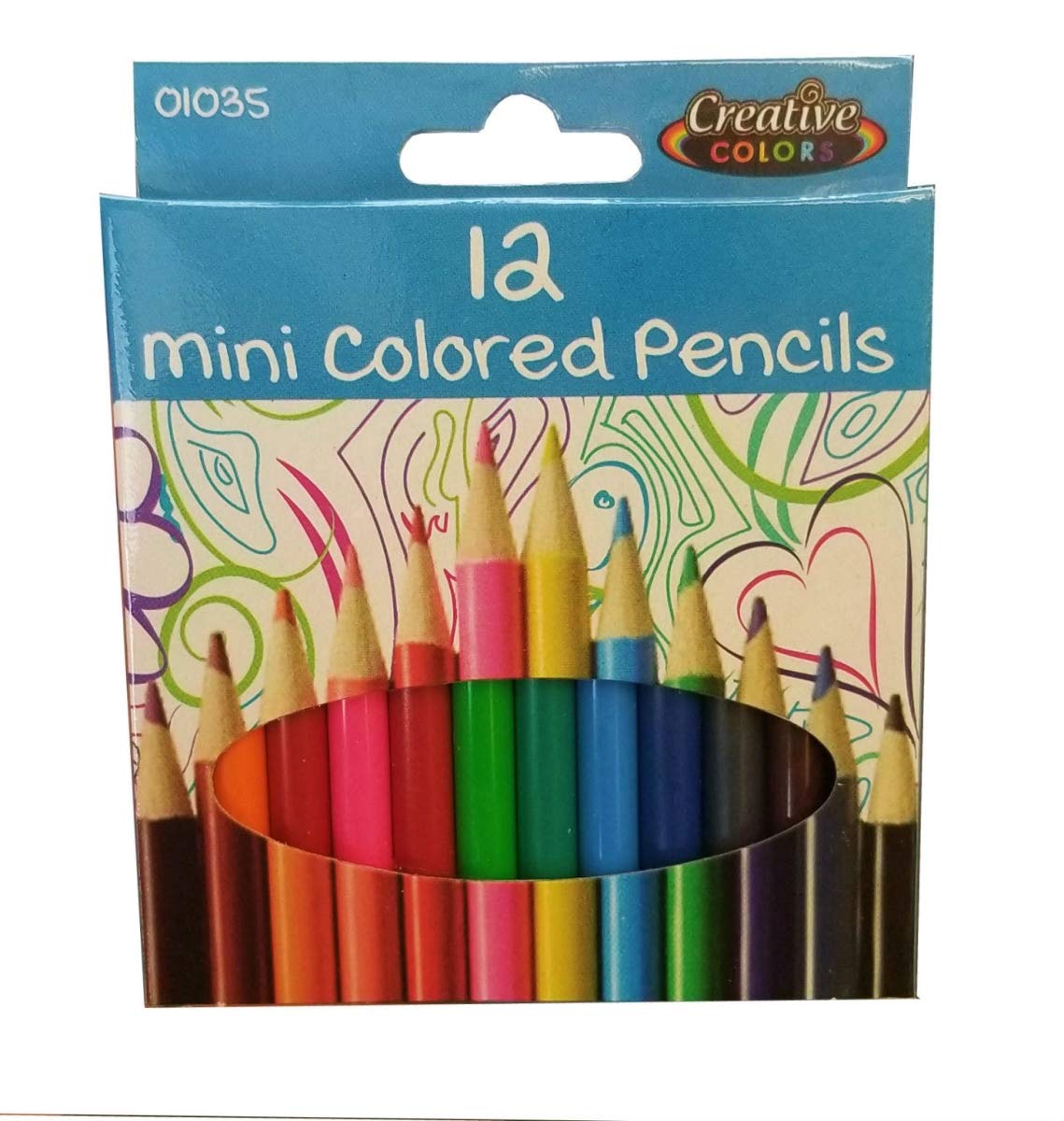 DDI Mini Colored Pencils Set of 48 - Vibrant Artist Pencils for Kids & Adults - Perfect for Sketching, Coloring Books & Art Projects