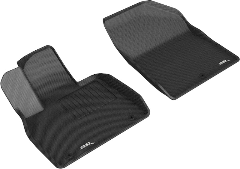 3D MAXpider Kagu Custom Fit 1st Row Floor Mats for 2020 Hyundai Palisade - All-Weather Protection & Non-Slip Design | Perfect for Family Road Trips & Daily Commute