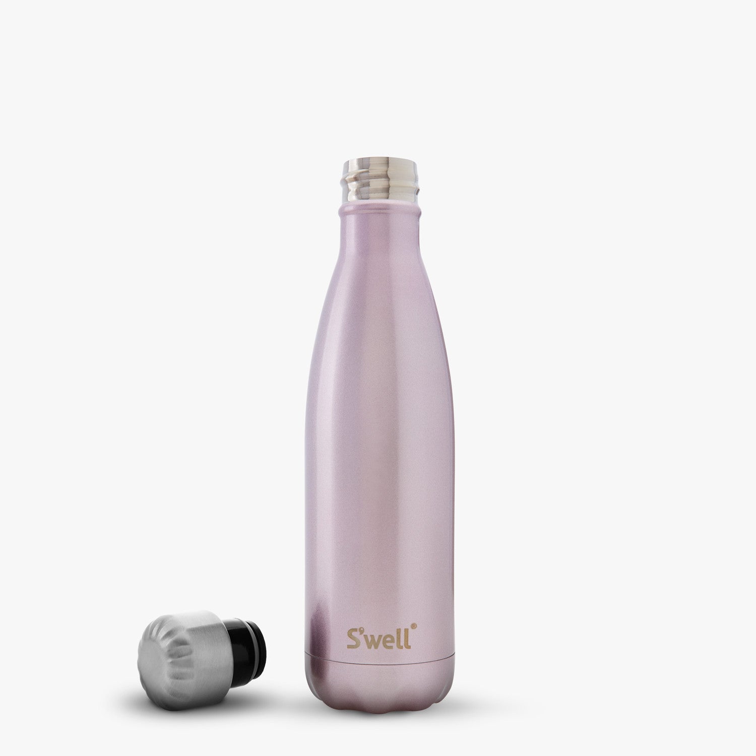 S'well Glitters 17oz (500mL) Stainless Steel Water Bottle - Insulated, Leakproof & BPA-Free - Perfect for Gym, Hiking, Travel & Everyday Hydration