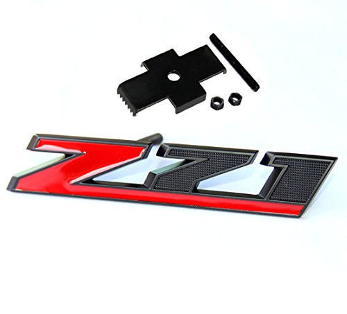 Black with red