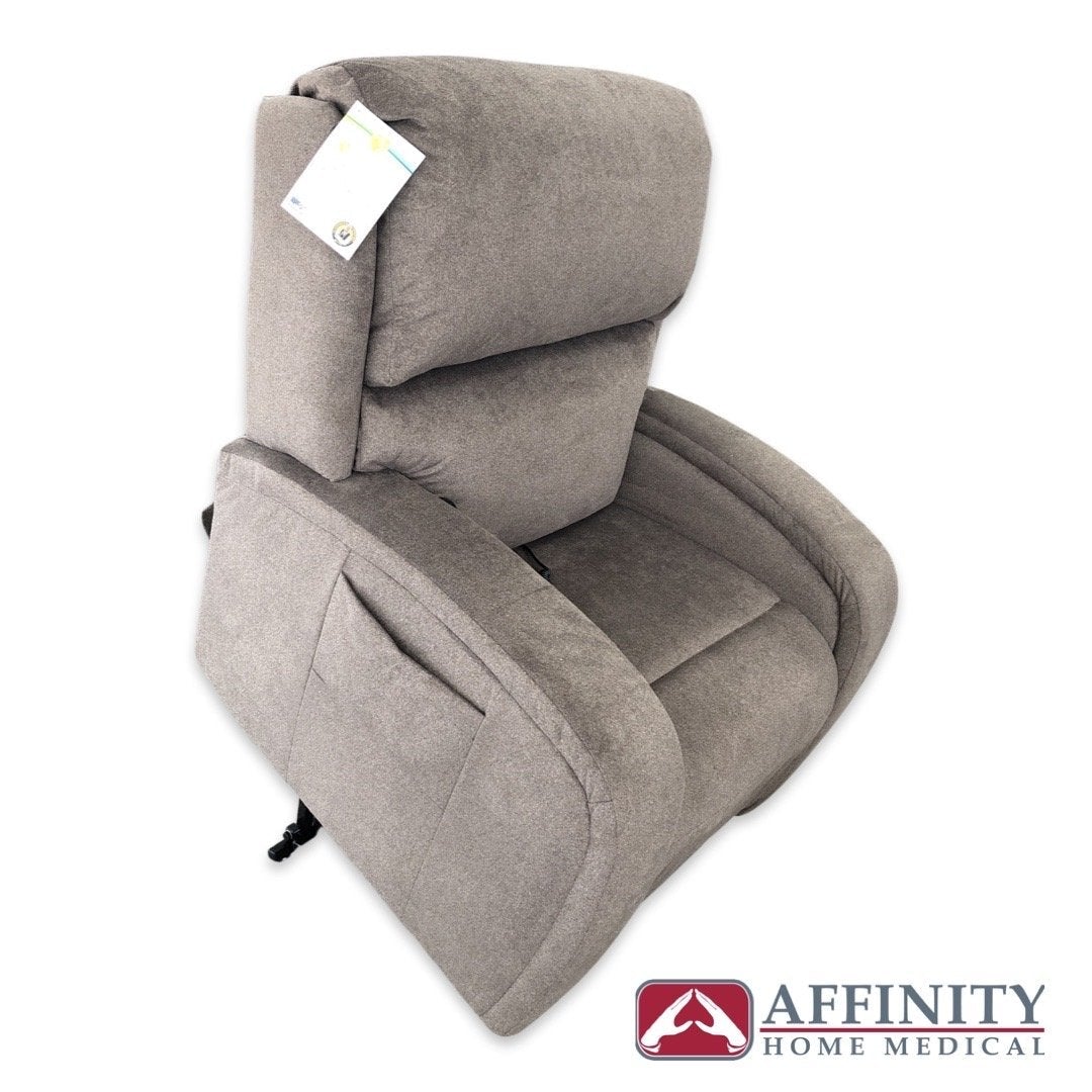 EZ Sleeper PR 761 Maxicomfort Lift Chair with Twilight - Premium Carbon High Performance Fabric Recliner for Elderly & Home Theater Comfort