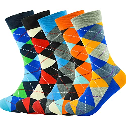5 Pairs, Argyle #05