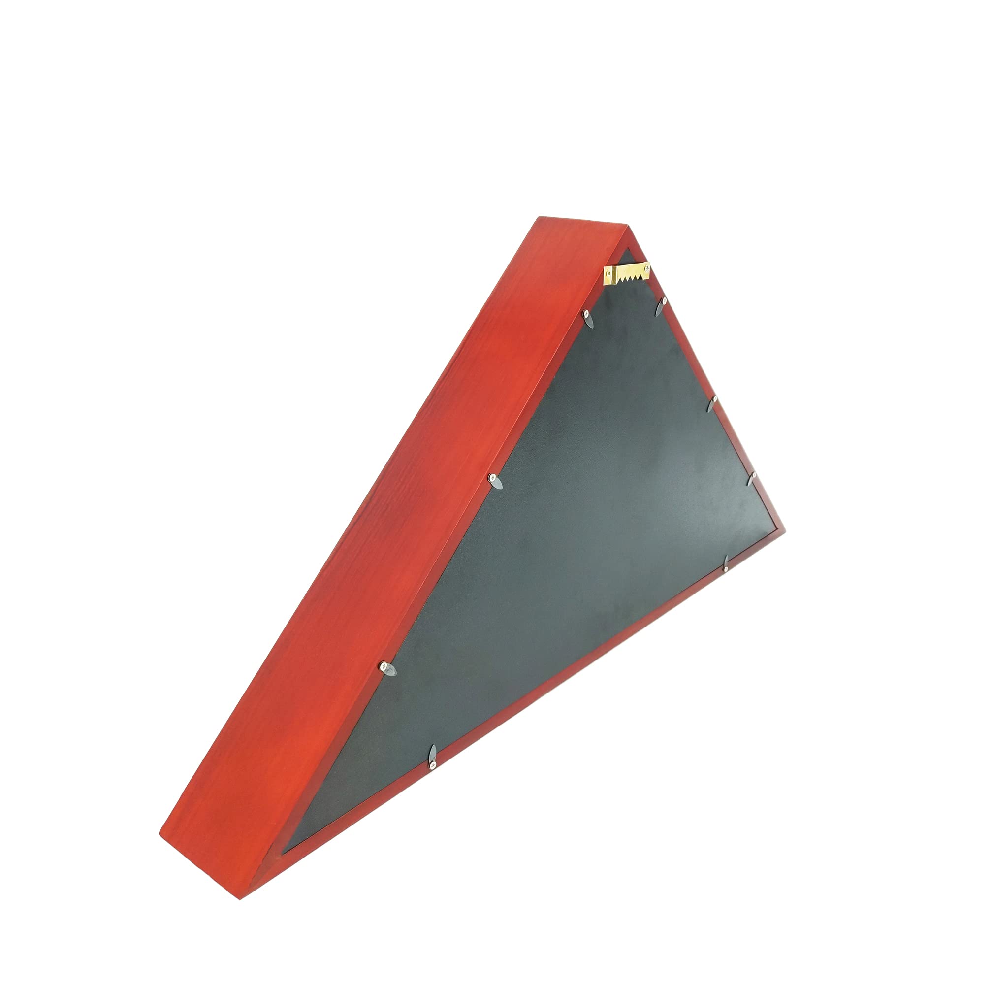 FixtureDisplays® American Flag Shadow Box Display Case - 26x13x3.3