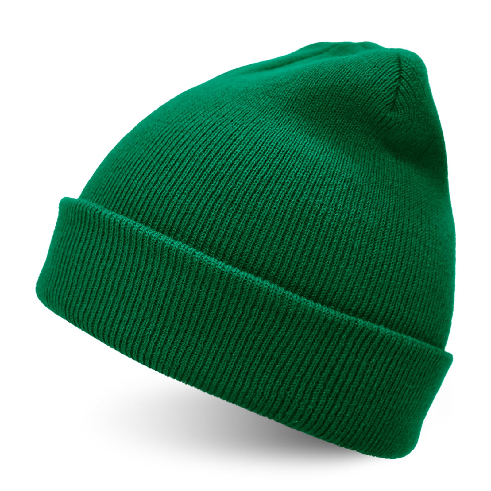 ZOORON Unisex Knit Cuffed Beanie Hat for Men & Women - Warm Winter Skull Cap for Cold Weather - Perfect for Skiing, Snowboarding & Outdoor Activities
