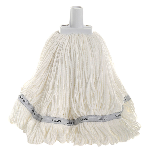 Sabco Professional Microfiber Mop Round 350g - Heavy Duty Cleaning Mop for Floors, Tiles & Hardwood - Perfect for Home, Office & Commercial Use