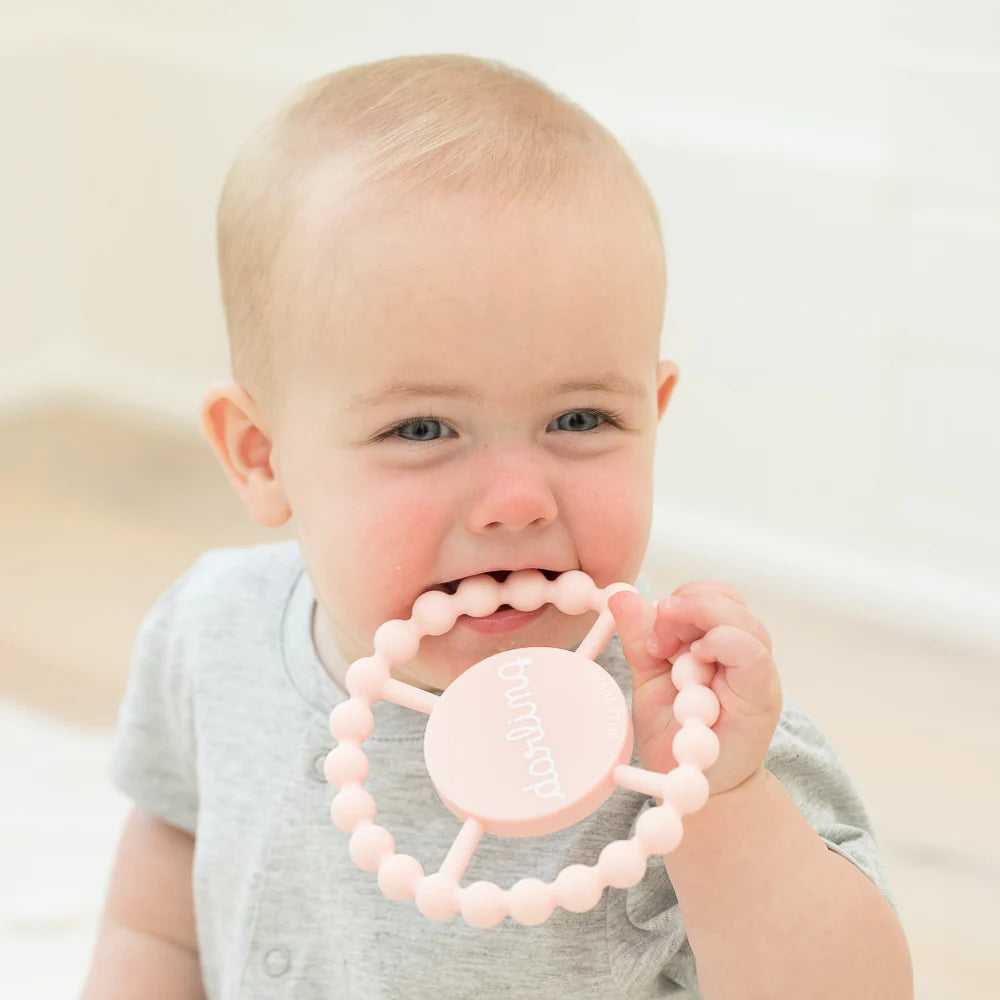 Bella Tunno Baby Teether - Safe & Non-Toxic Chew Toy for Soothing Sore Gums - Perfect for Infants & Toddlers (Ideal for Teething Relief, Travel, and On-the-Go Comfort)