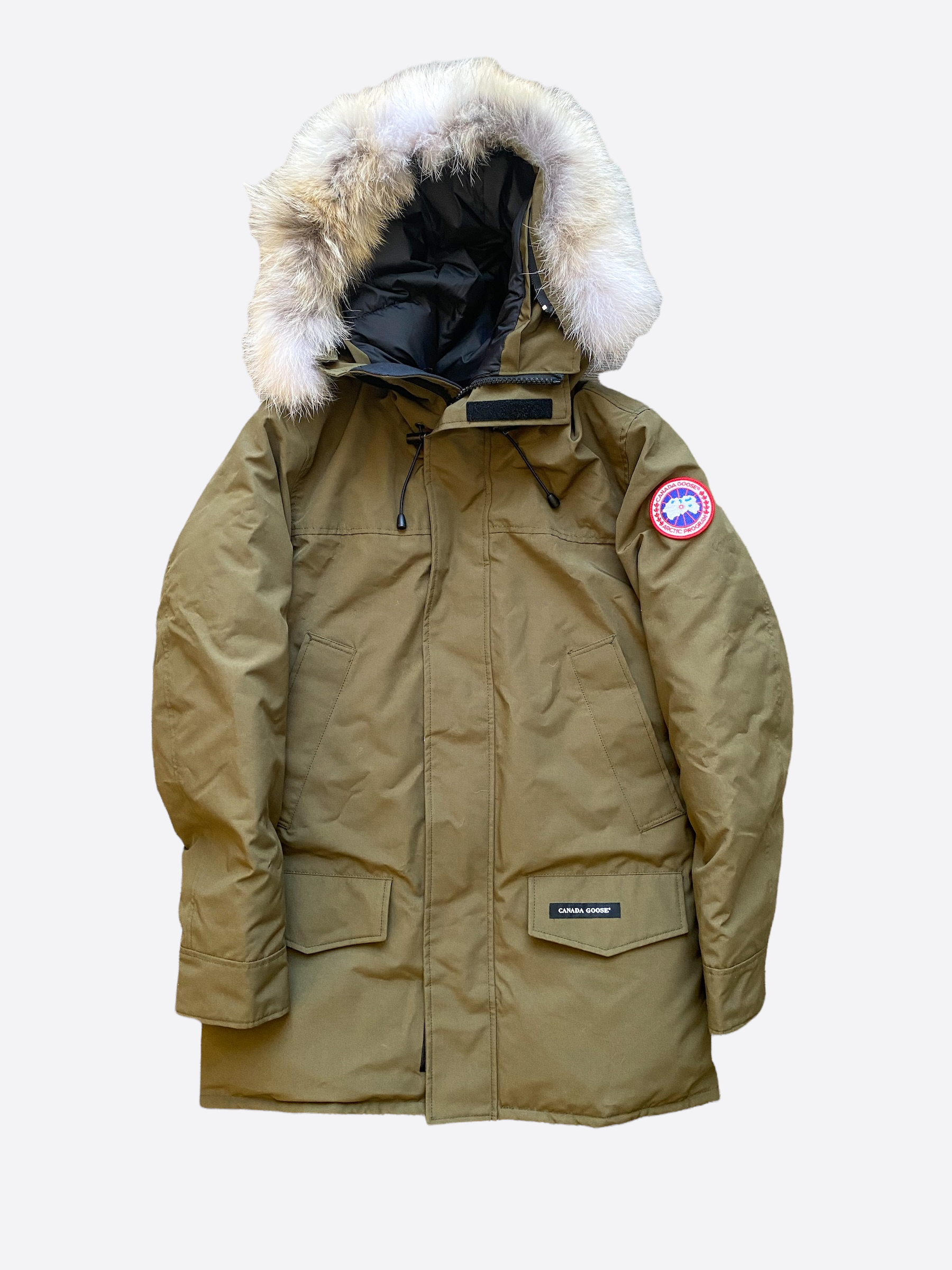 Canada Goose Langford Fusion Men's Parka - Military Green Winter Coat for Extreme Cold Weather | Waterproof Down Jacket for Outdoor Activities & Urban Style
