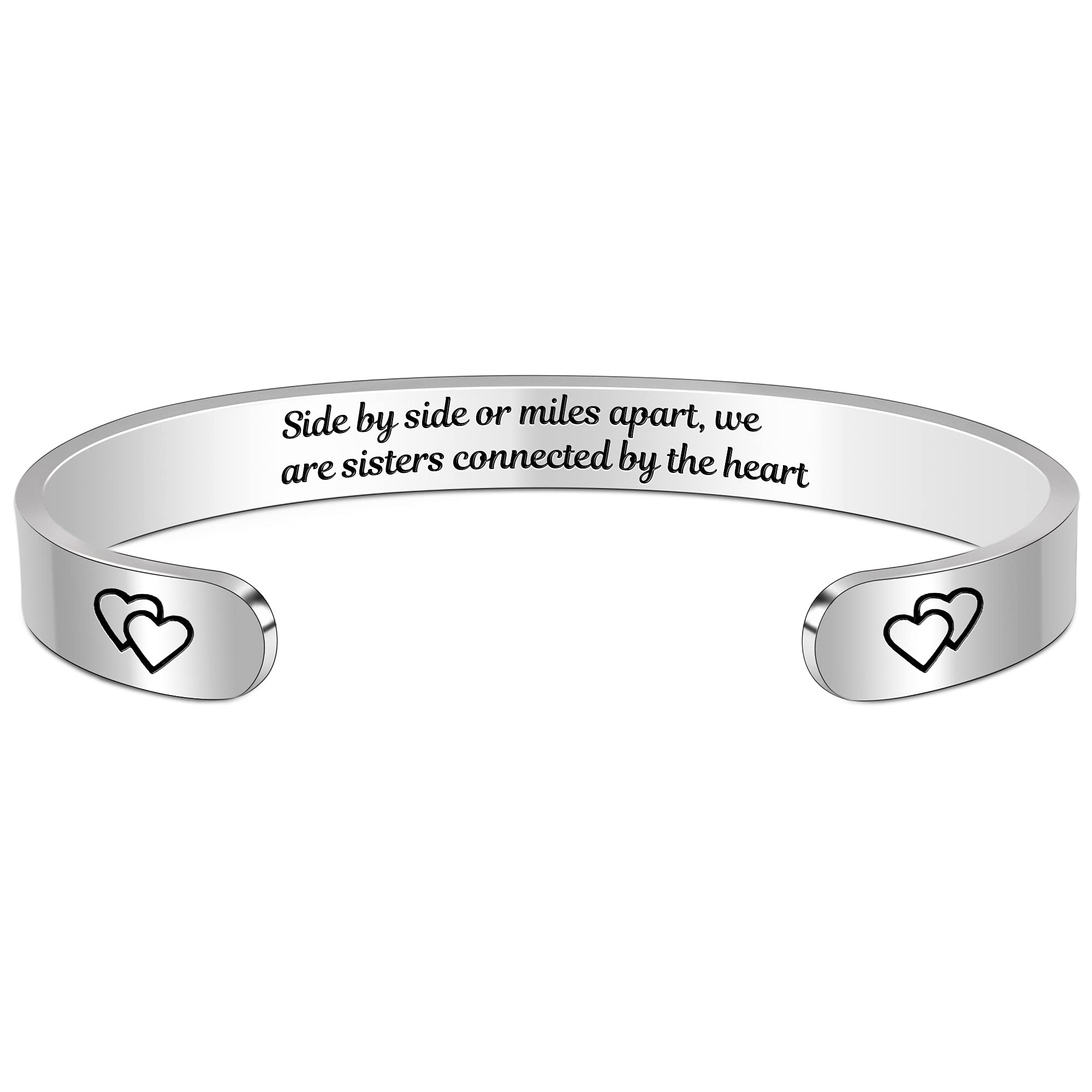 Btysun Inspirational Bracelet for Women - Motivational Cuff Bangle Jewelry, Perfect Gift for Mother's Day, Graduation, Birthday & Friendship | Personalized Mantra Jewelry for Daughters, Girls & Women | Ideal for Daily Wear, Special Occasions & Meaningful Gifting