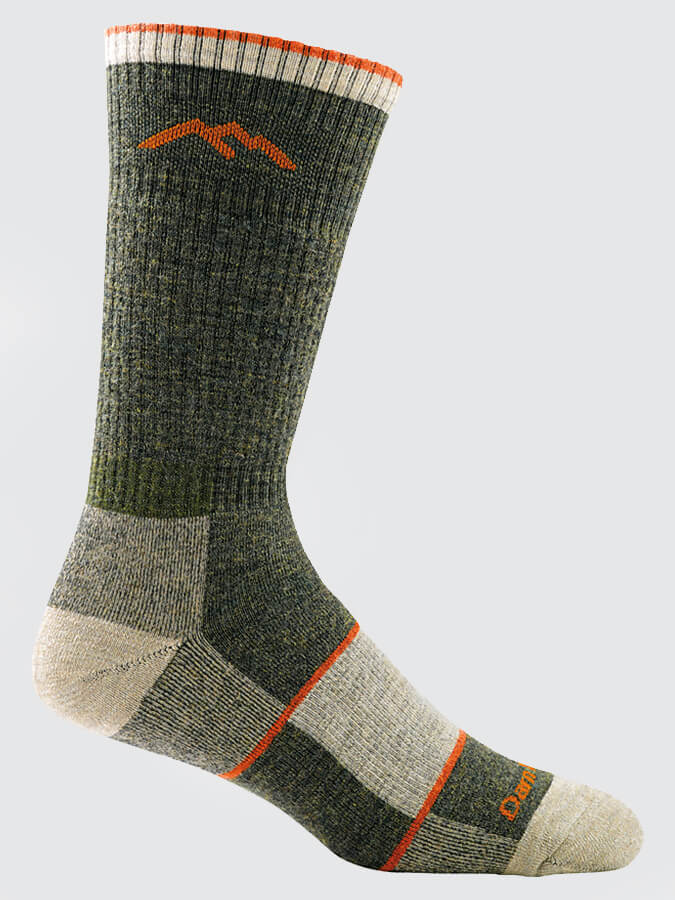 Darn Tough 1405 Men's Hiker Boot Midweight Hiking Socks with Full Cushion - Comfortable & Durable for Outdoor Adventures, Backpacking & Trail Running