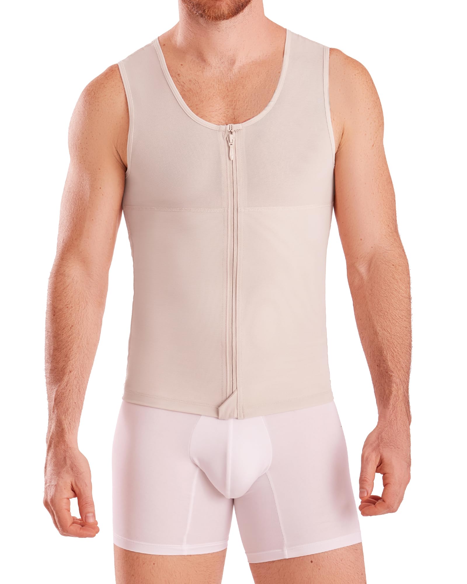 Shape Concept 062 063 Colombian Shapewear for Men - High Compression Girdle & Body Shaper - Slimming Underwear for Tummy Control & Posture Support - Perfect for Workouts, Weight Loss & Everyday Wear