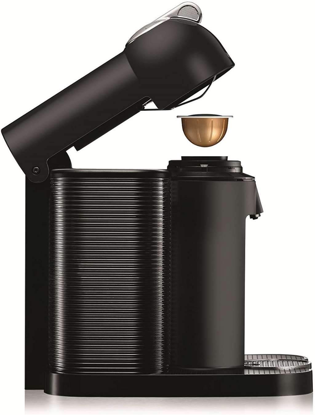 Nespresso Vertuo Coffee and Espresso Machine by Breville - Matte Black with Aeroccino Milk Frother - Perfect for Home, Office, and Gifting