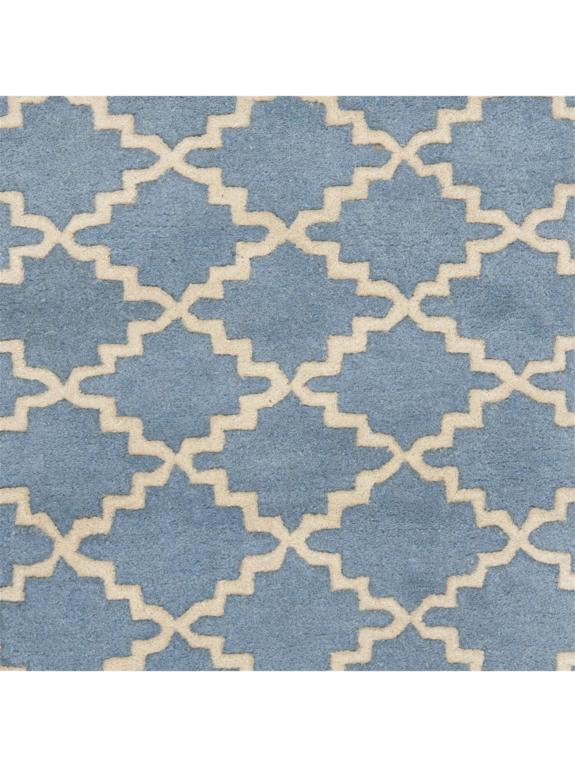 Chatham Blue Gray Square Rug 7' x 7' - Soft Modern Area Rug for Living Room, Bedroom & Office Decor
