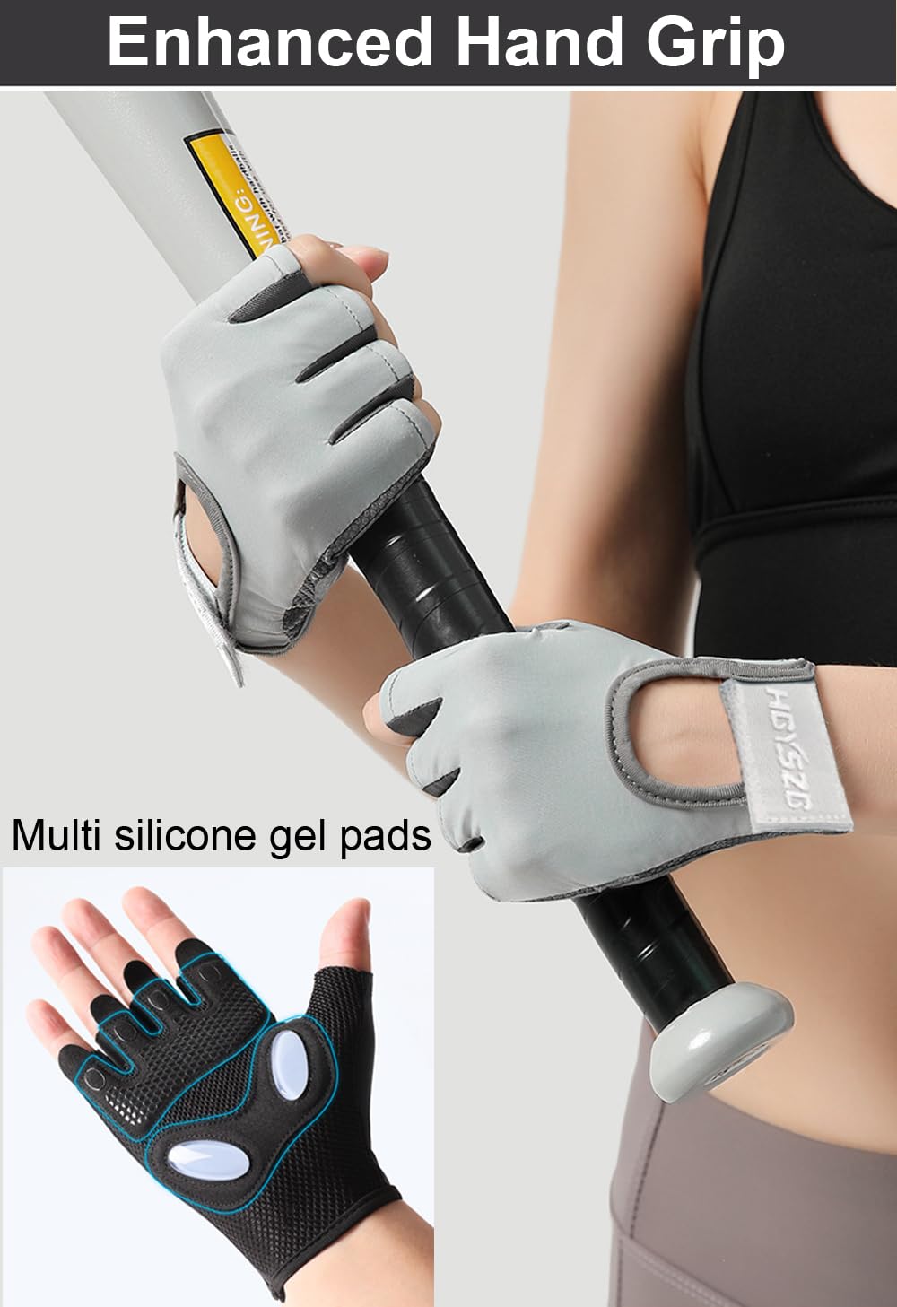 Best Workout Gloves for Women & Men - Gym & Weight Lifting Gloves with Grip Support | Perfect for CrossFit, Powerlifting & Fitness Training