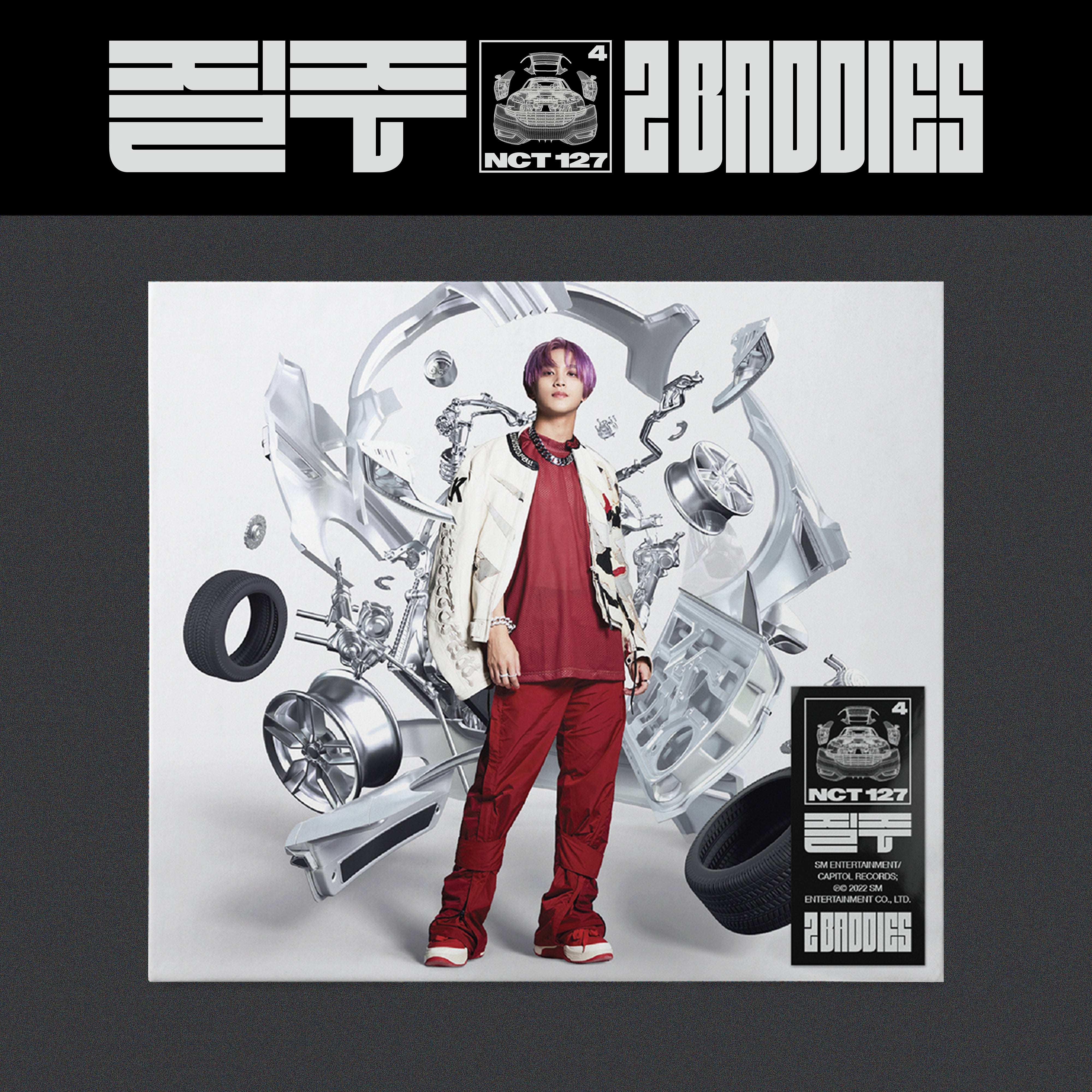 NCT 127 4th Album '2 BADDIES' (Digipack) - Limited Edition K-Pop CD | Perfect for K-Pop Fans & Music Collectors | Great for Gifts, Parties & K-Pop Collections